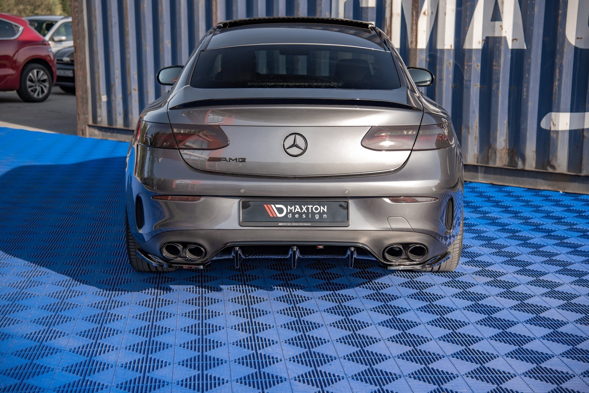 Diffuser Mercedes-AMG E53 Coupe (C238) / Mercedes-AMG E53 Cabriolet (A238) 2018 - 2020 | Glossy Black Edition