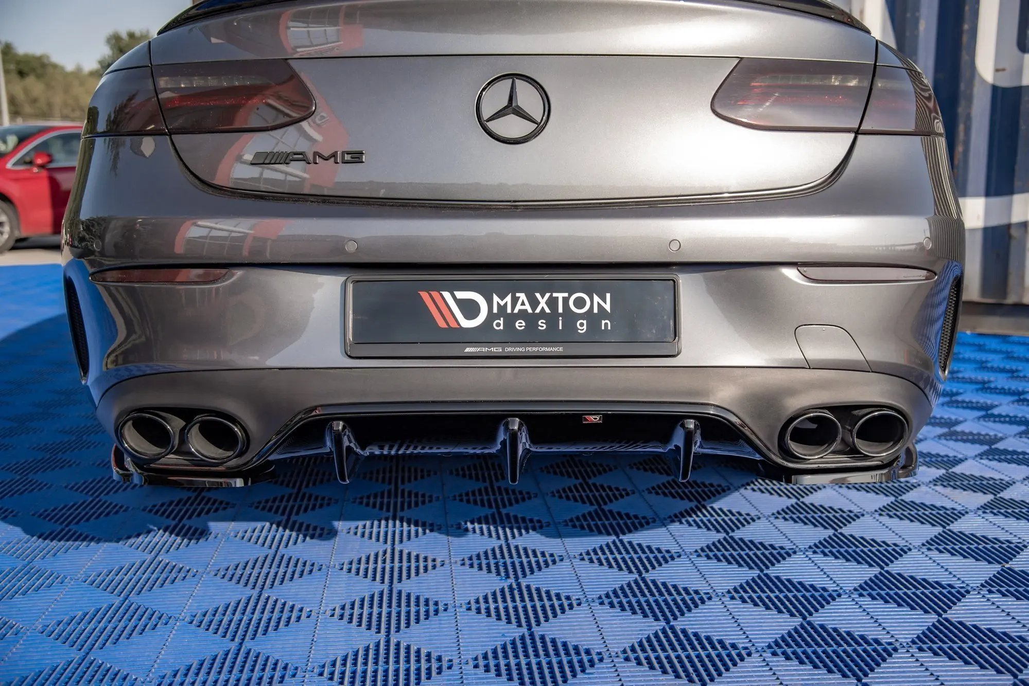 Diffuser Mercedes-AMG E53 Coupe (C238) / Mercedes-AMG E53 Cabriolet (A238) 2018 - 2020 | Glossy Black Edition – bilde 3