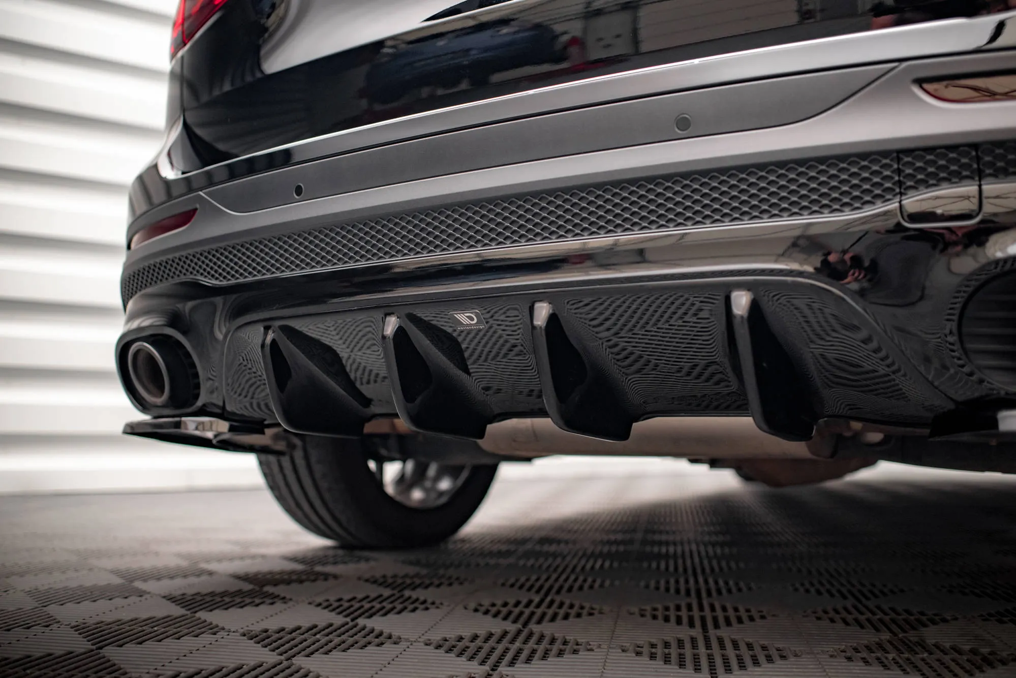 Diffuser Mercedes-AMG Glb 35 (X247) 2019 - 2023 | Glossy Black Edition – bilde 3