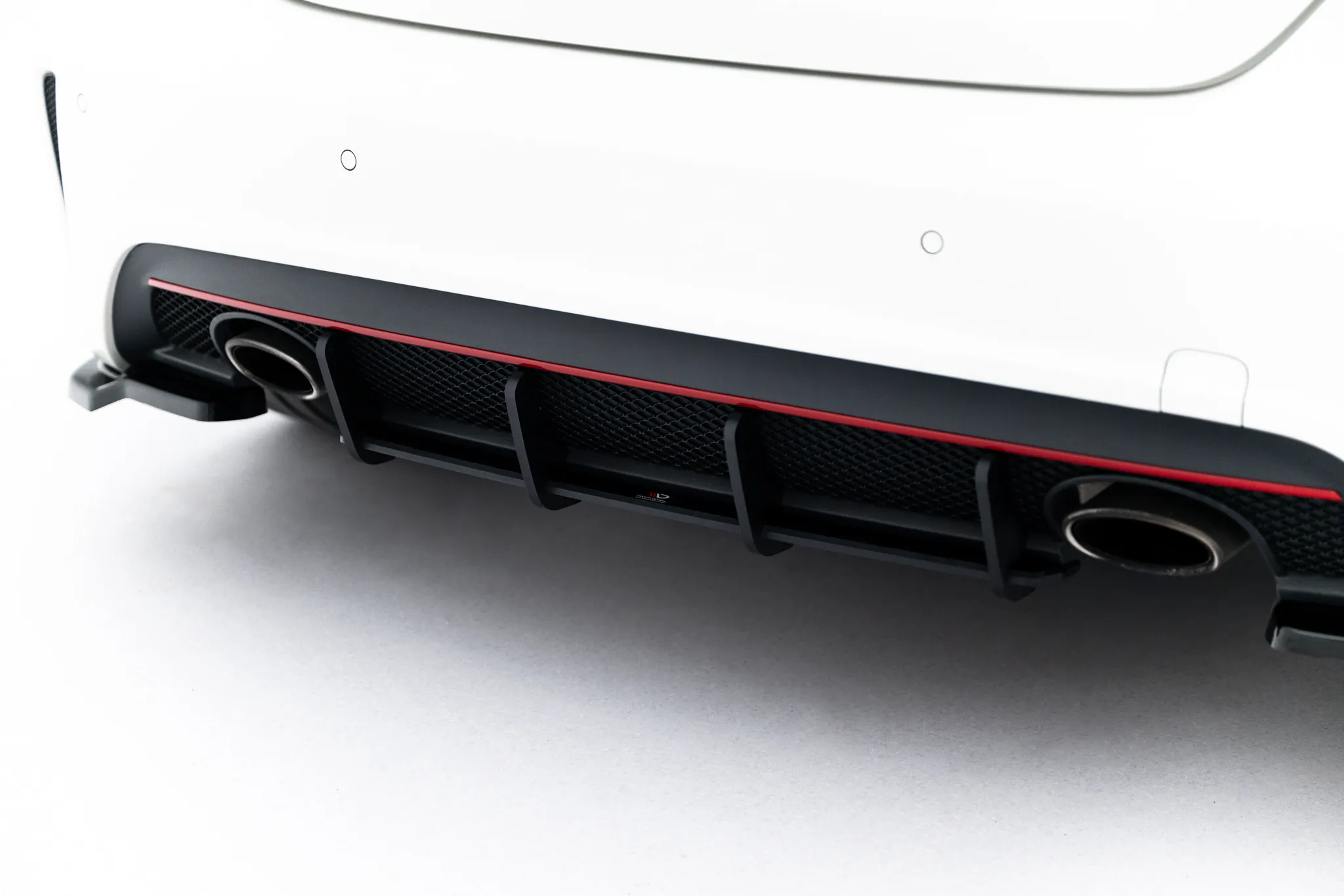Diffuser Mercedes-Benz A-Klasse (W176) 2012 - 2015 | Street Pro Black Edition – bilde 2