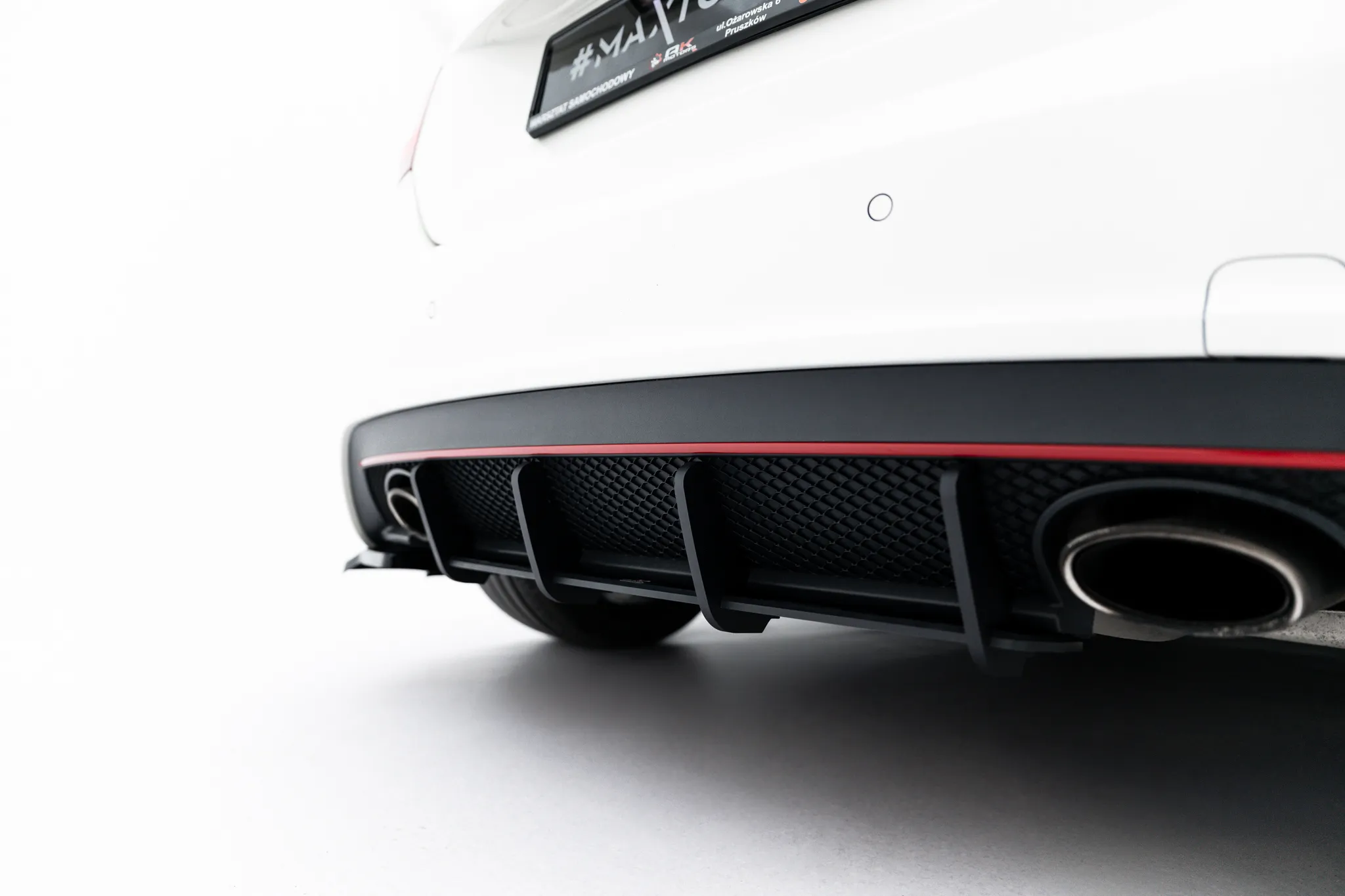 Diffuser Mercedes-Benz A-Klasse (W176) 2012 - 2015 | Street Pro Black Edition – bilde 4