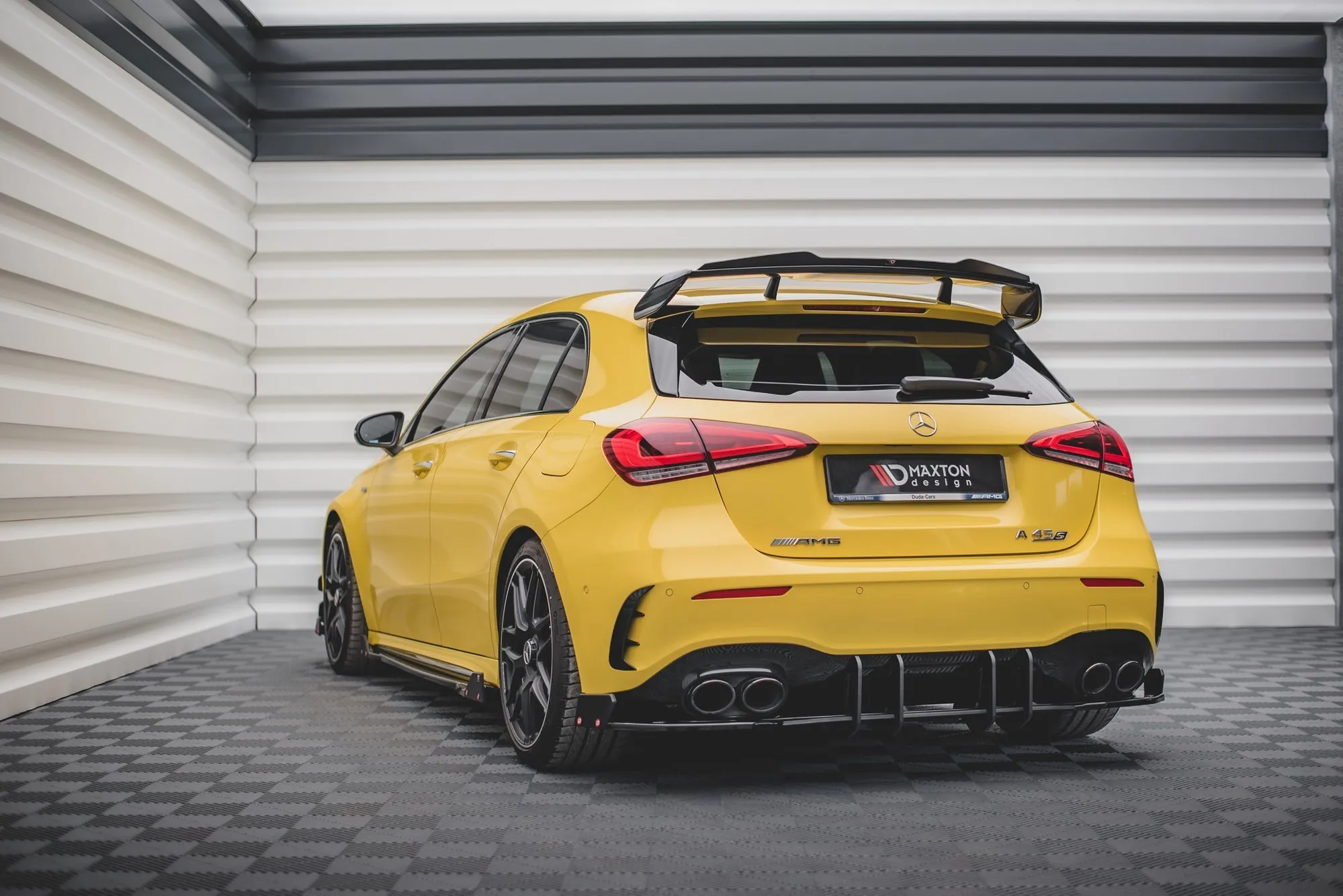 Diffuser Mercedes-Benz A-Klasse (W177) 2018 - 2023 | Street Pro Black Edition