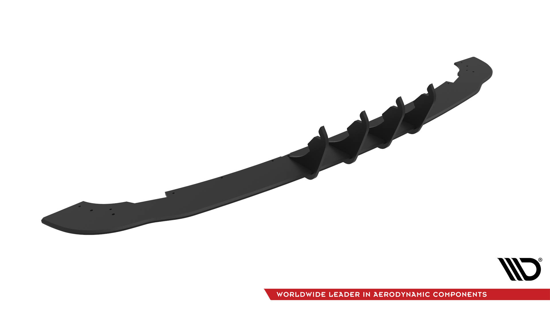 Diffuser Mercedes-Benz A (W176) AMG-Line facelift 2015 - 2018 | Street Pro Black Edition – bilde 6