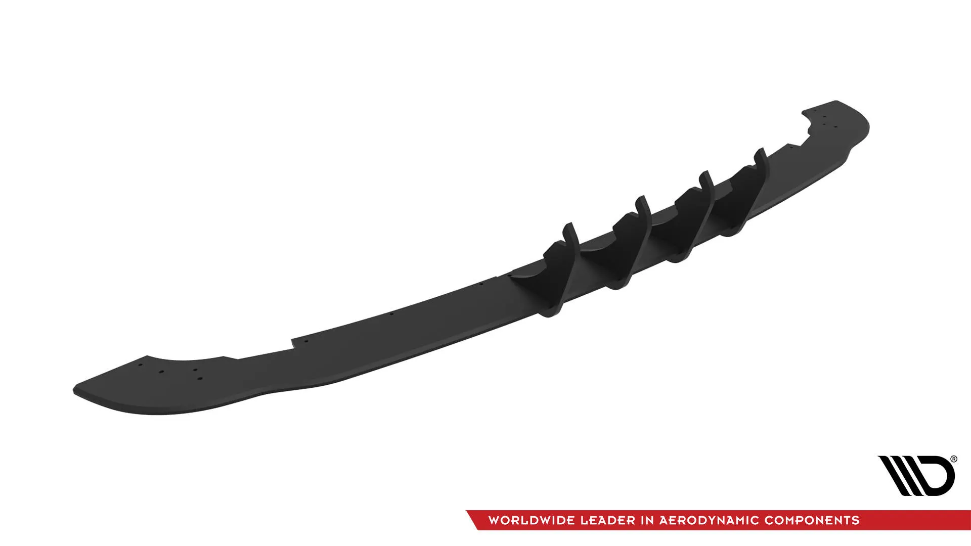 Diffuser Mercedes-Benz A (W176) AMG-Line facelift 2015 - 2018 | Street Pro Black Edition – bilde 4
