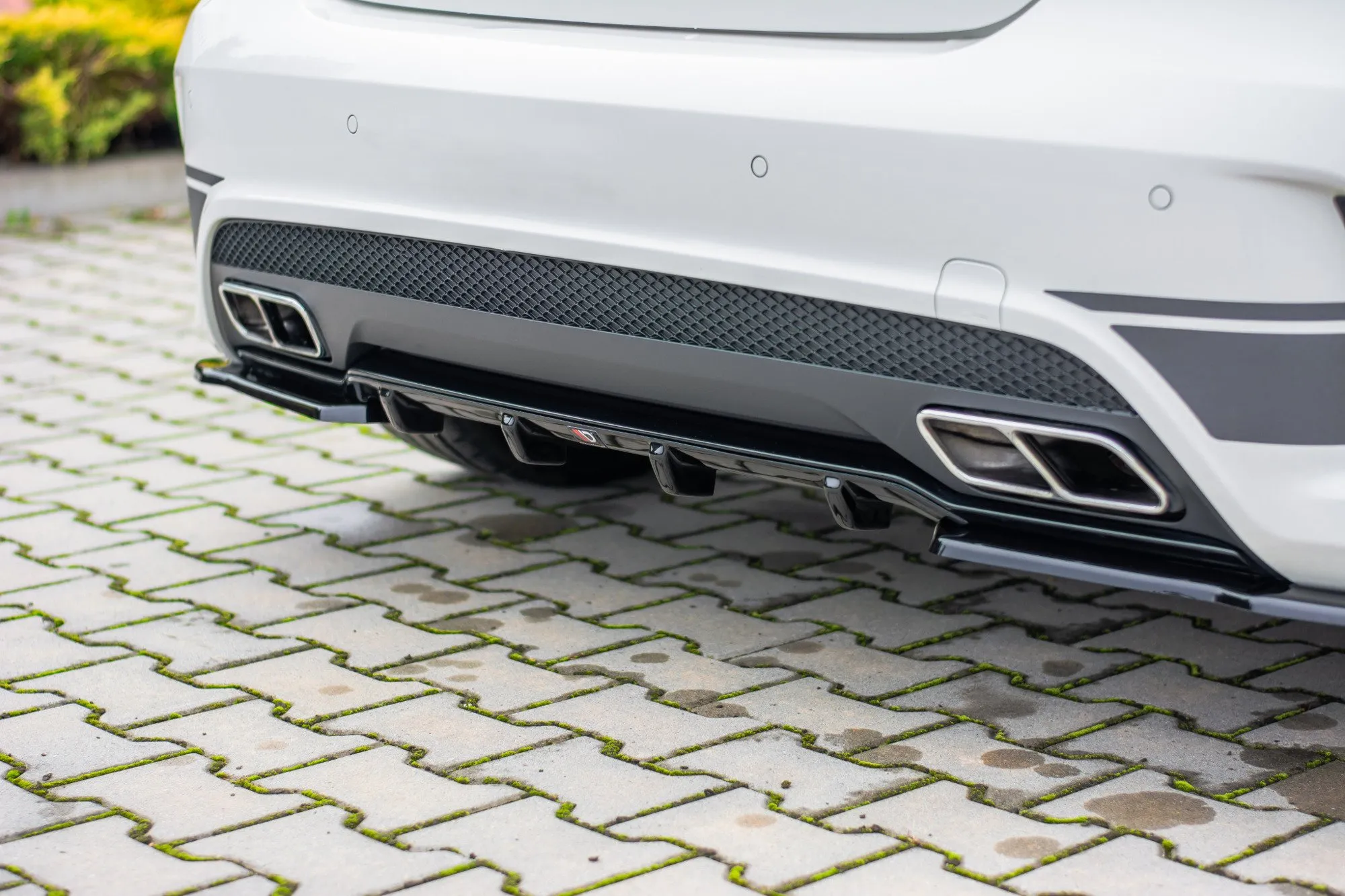 Diffuser Mercedes-Benz A45 AMG (W176) 2013-2015 | Glossy Black Edition