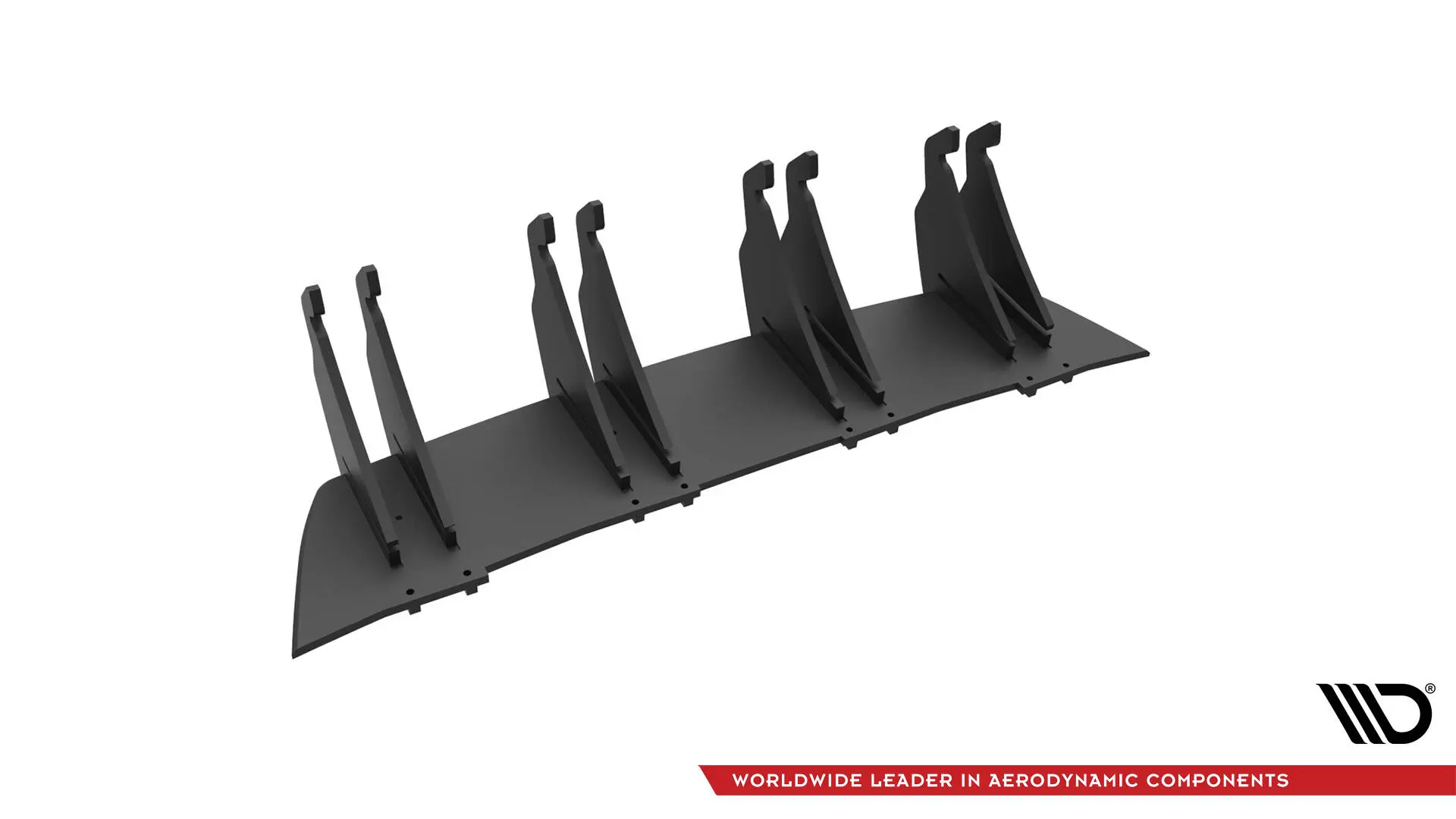Diffuser Mercedes-Benz A45 AMG (W176) facelift 2015 - 2018 | Street Pro Black Edition – bilde 6