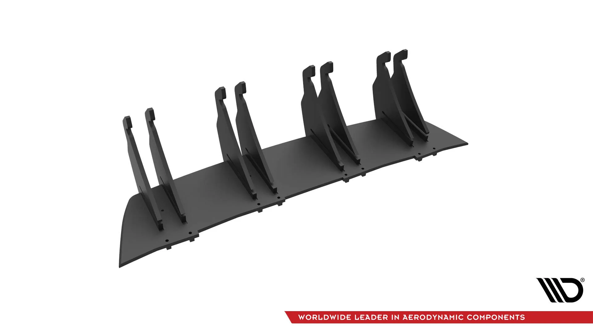 Diffuser Mercedes-Benz A45 AMG (W176) facelift 2015 - 2018 | Street Pro Black Edition – bilde 5