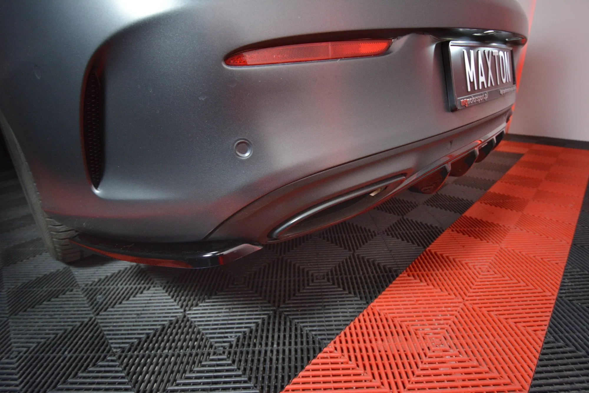 Diffuser Mercedes-Benz AMG C (W205) 2015 - 2018 | Glossy Black Edition – bilde 3
