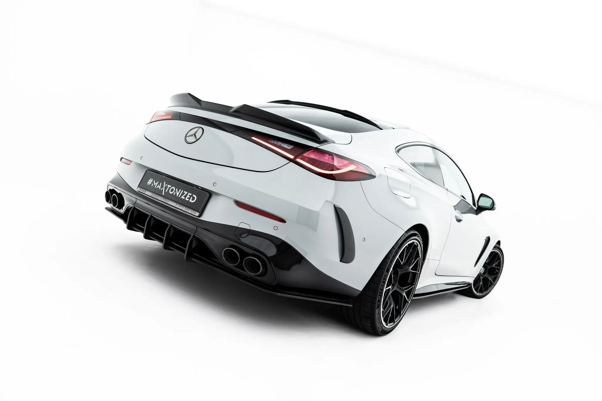 Diffuser Mercedes-Benz AMG Cle 53 Aero (C236) 2023 -> | Street Pro Black Edition