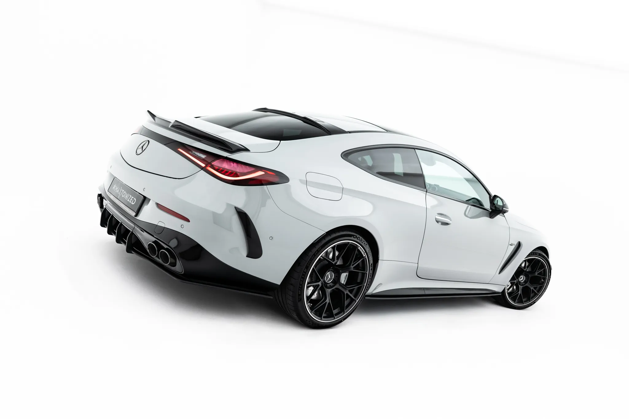 Diffuser Mercedes-Benz AMG Cle 53 Aero (C236) 2023 -> | Street Pro Black Edition – bilde 6