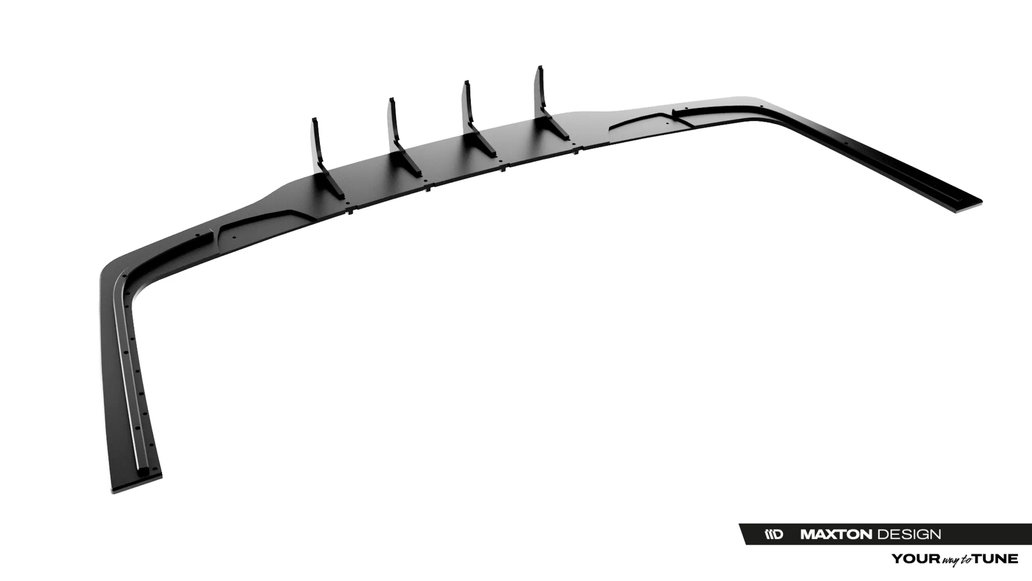 Diffuser Mercedes-Benz AMG Cle 53 Aero (C236) 2023 -> | Street Pro Black Edition – bilde 8