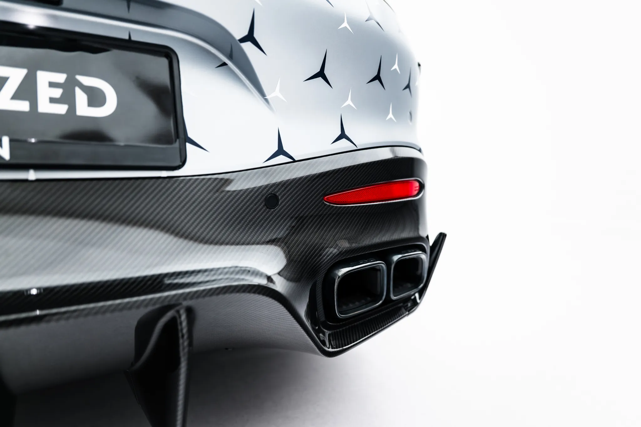Diffuser Mercedes-Benz AMG GT (C192) 2023-2026 | Carbon Fiber Edition – bilde 9