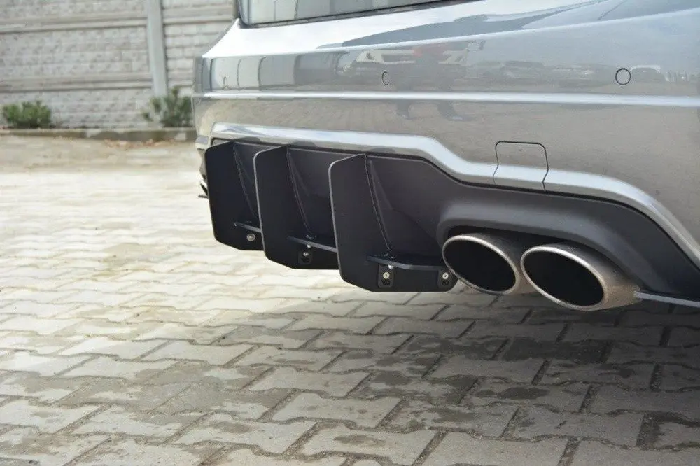 Diffuser Mercedes-Benz C-Class W204 AMG-Line Facelift 2011-2014 – bilde 2