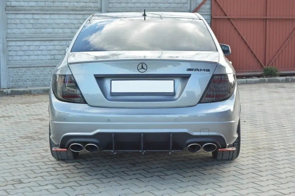 Diffuser Mercedes-Benz C-Class W204 AMG-Line Facelift 2011-2014 – bilde 5