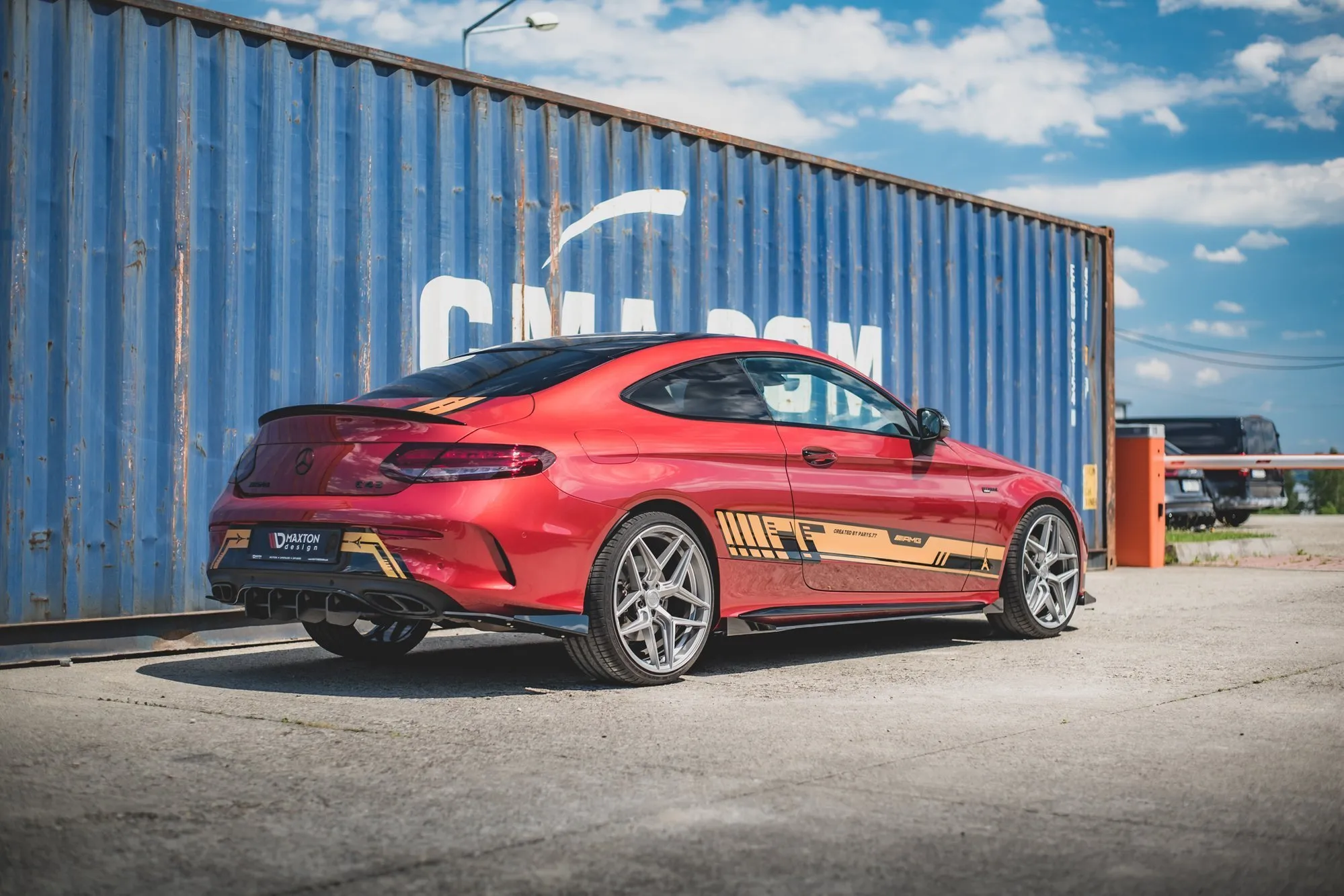 Diffuser Mercedes-Benz C-Klasse (C43) | Street Pro Black Edition – bilde 2