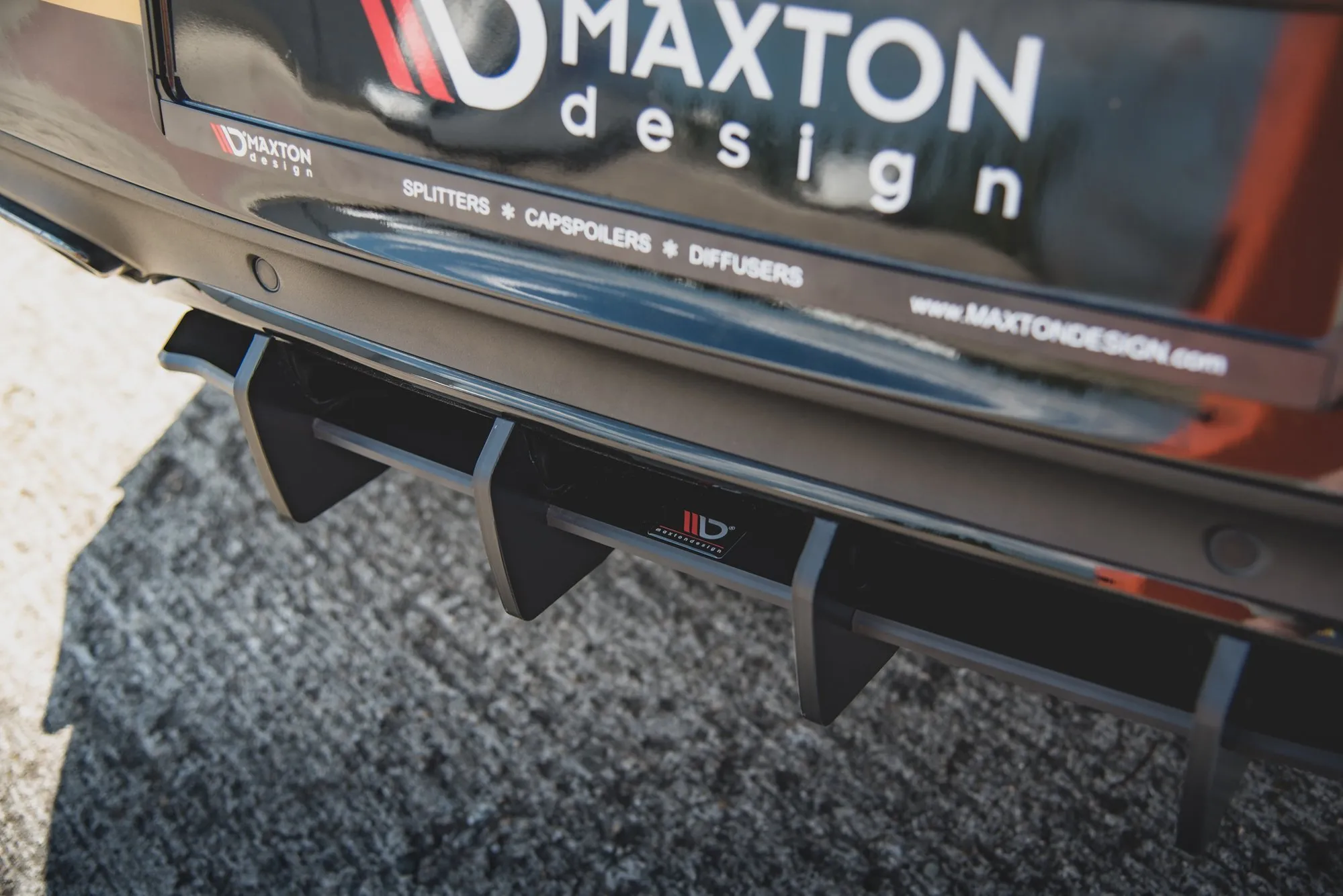 Diffuser Mercedes-Benz C-Klasse (C43) | Street Pro Black Edition – bilde 4