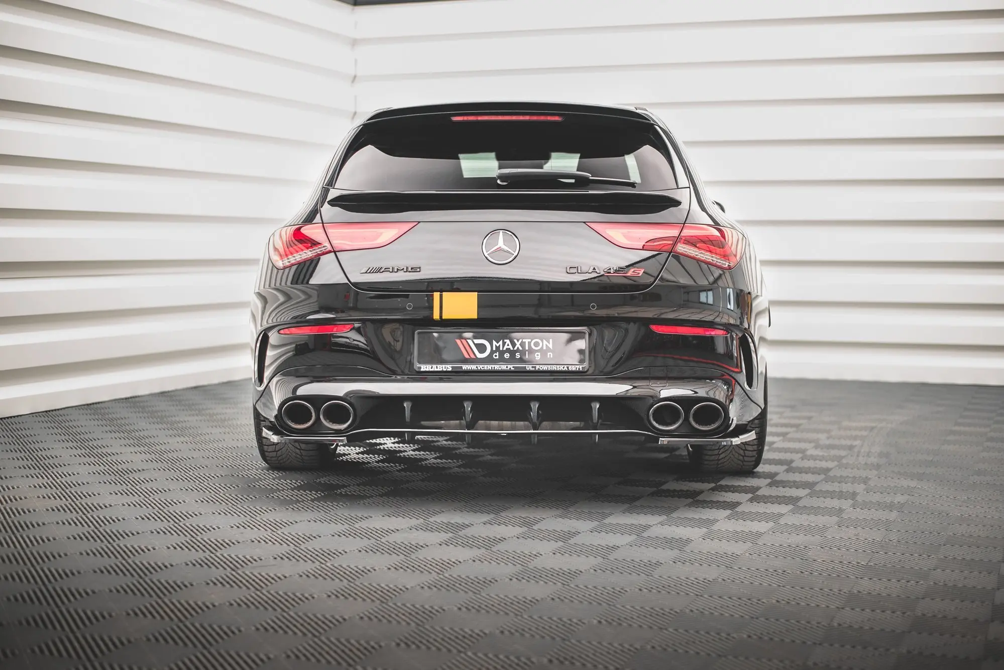 Diffuser Mercedes-Benz CLA 35 / 45 Aero AMG (C118) 2019 - > | Glossy Black Edition – bilde 2