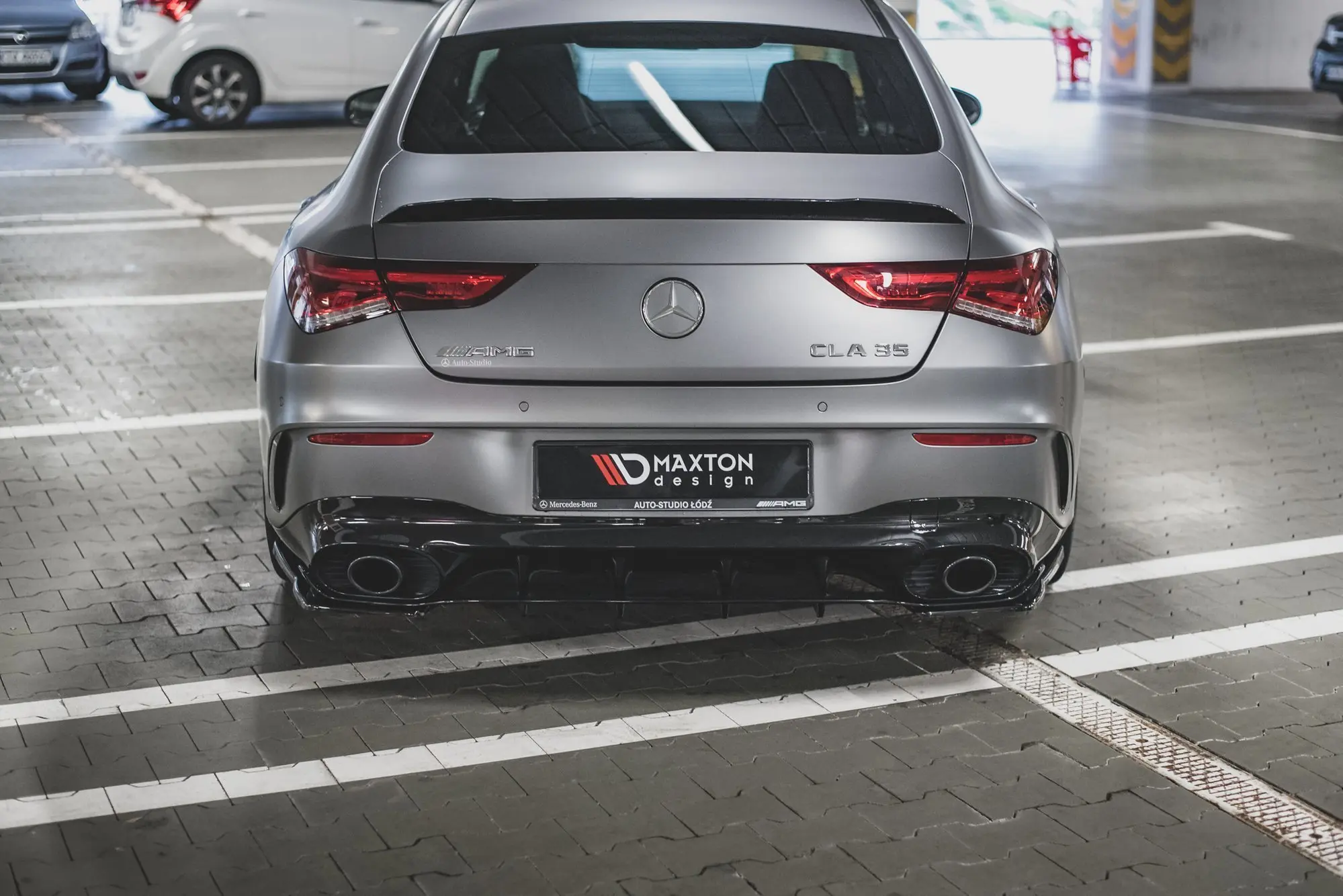 Diffuser Mercedes-Benz CLA 35 / 45 Aero AMG (C118) 2019 - > | Glossy Black Edition – bilde 5