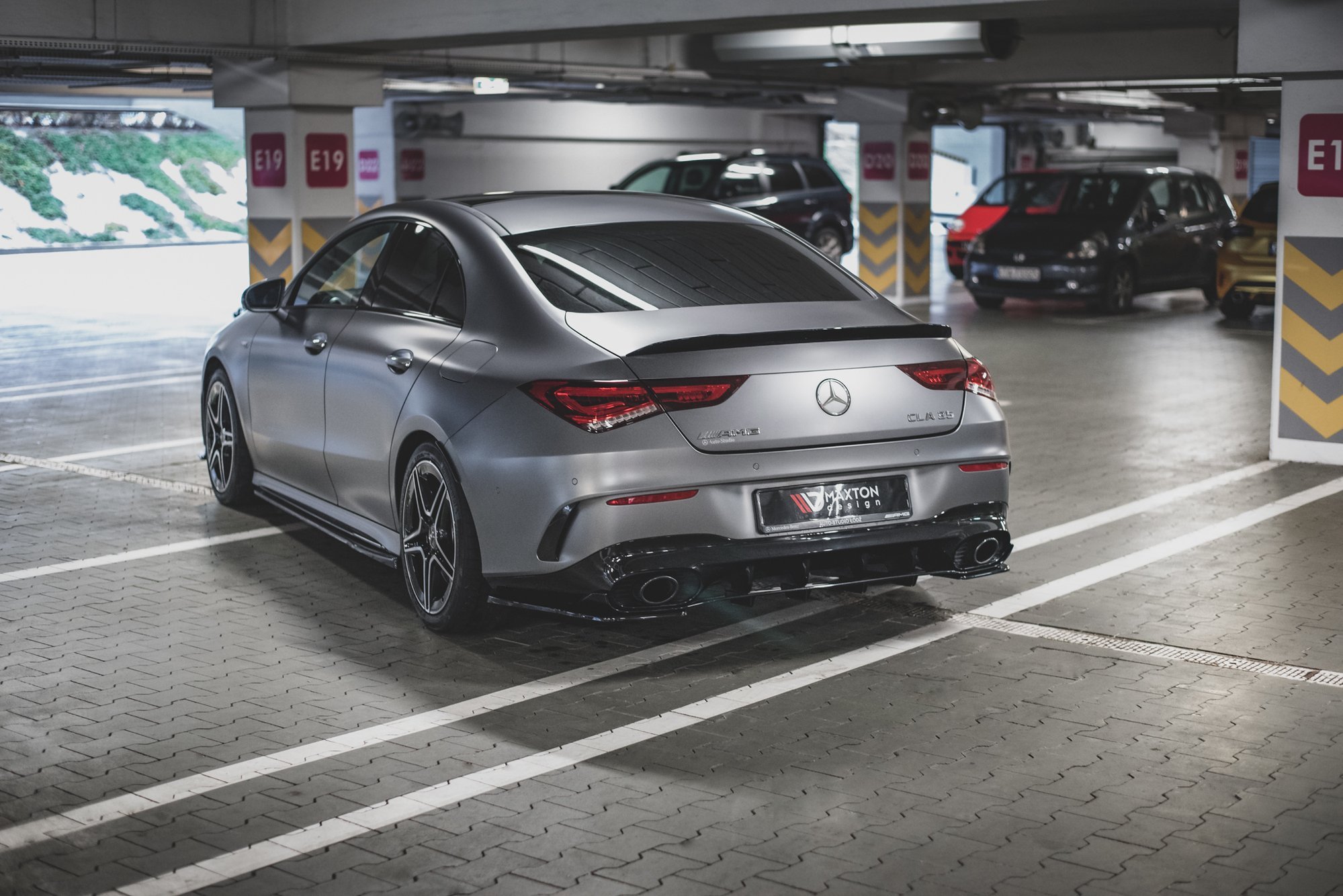 Diffuser Mercedes-Benz CLA 35 / 45 Aero AMG (C118) 2019 - > | Glossy Black Edition – bilde 6
