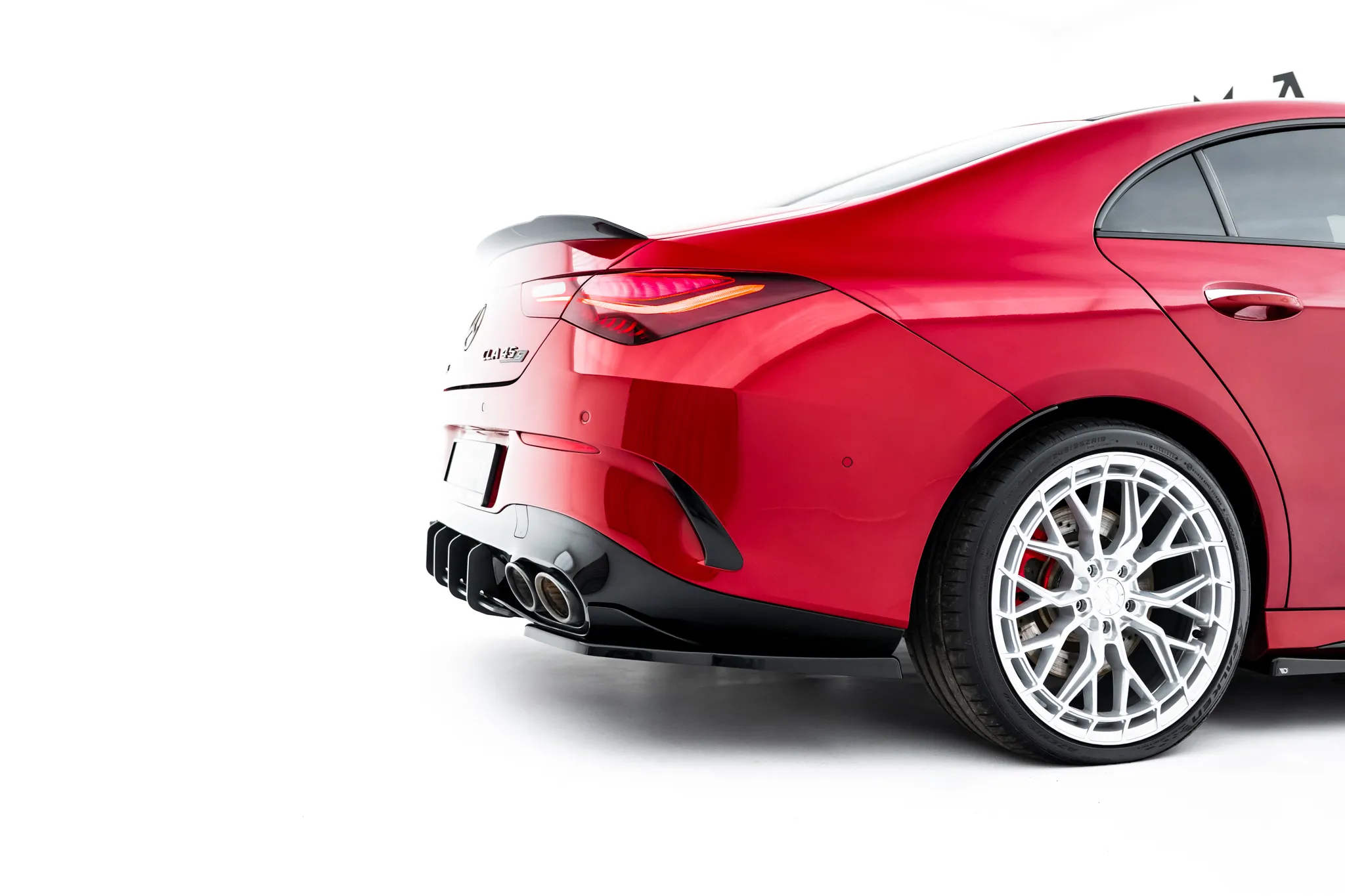 Diffuser Mercedes-Benz Cla 35 / 45 Aero AMG (C118/X118) 2019 - > | Street Pro Black Edition – bilde 2