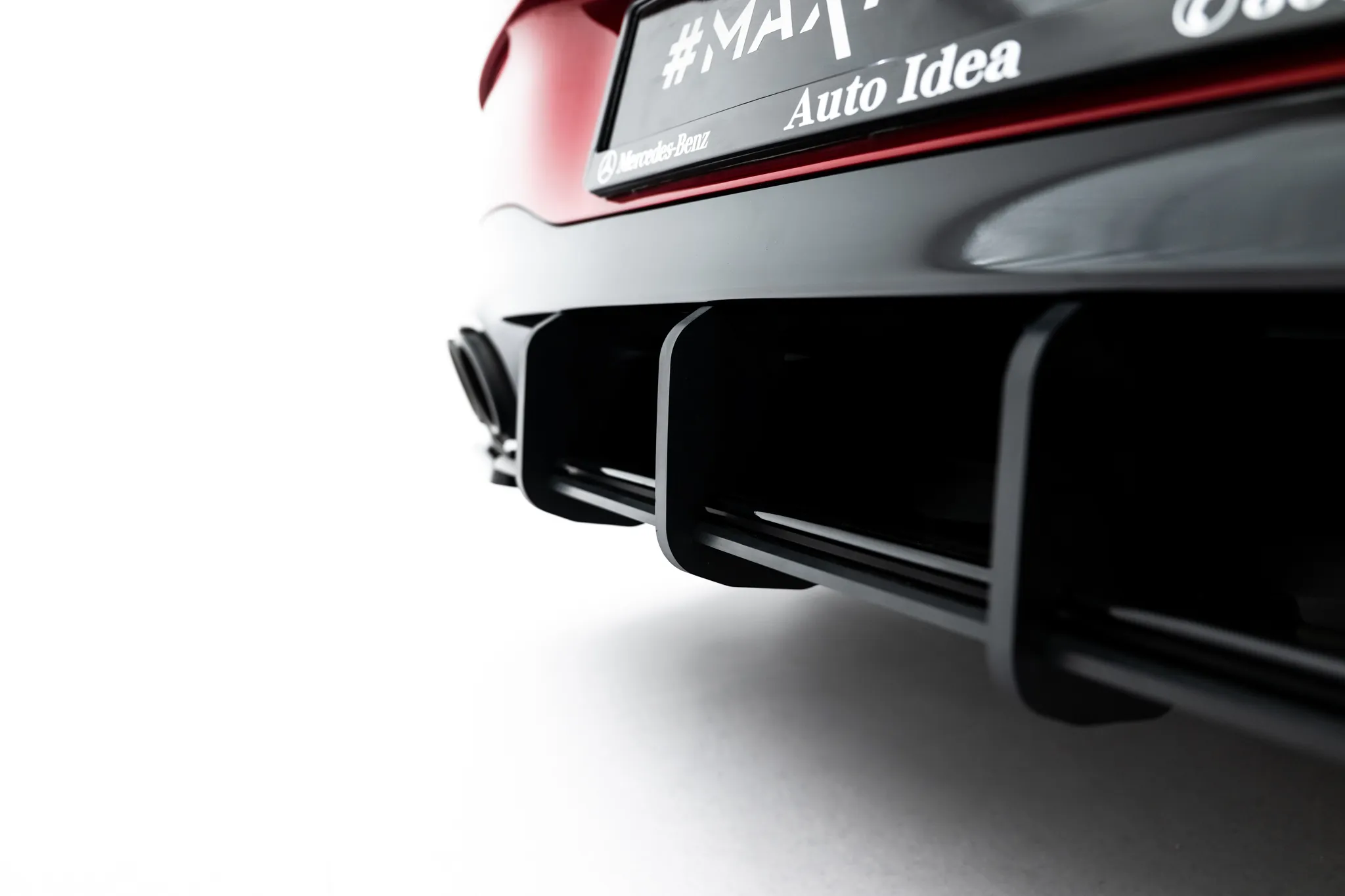 Diffuser Mercedes-Benz Cla 35 / 45 Aero AMG (C118/X118) 2019 - > | Street Pro Black Edition – bilde 5