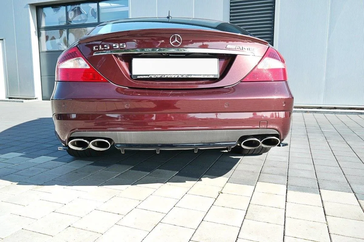 Diffuser Mercedes-Benz Cls (C219) 55 AMG 2004 - 2006 | Glossy Black Edition – bilde 2