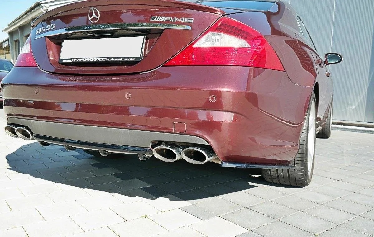 Diffuser Mercedes-Benz Cls (C219) 55 AMG 2004 - 2006 | Glossy Black Edition – bilde 4