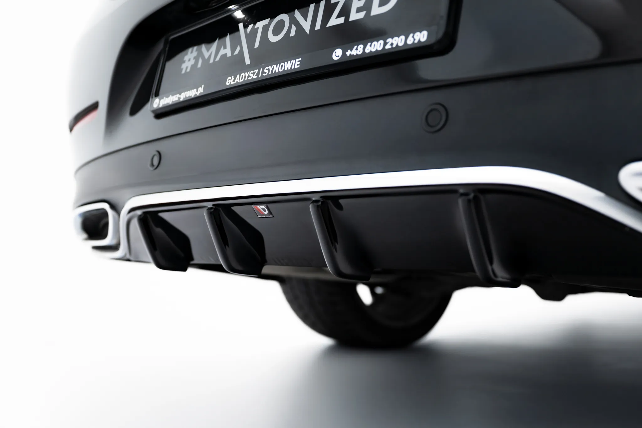 Diffuser Mercedes-Benz Cls III (C257) AMG-Line / Mercedes-Benz Cls 53 AMG (C257) 2018-2021 | Glossy Black Edition – bilde 2