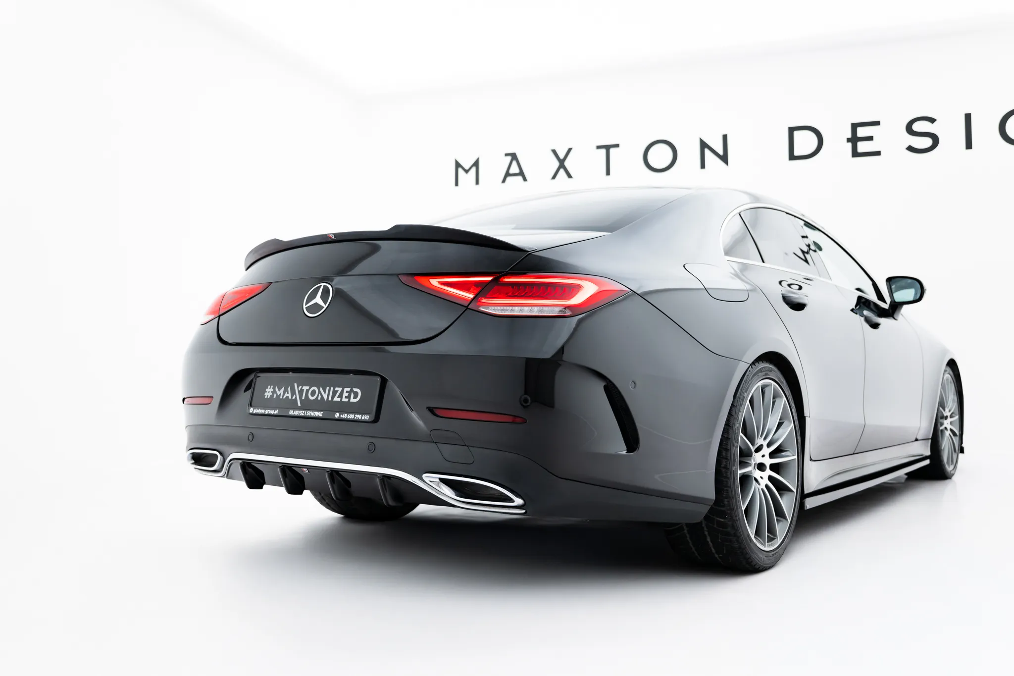 Diffuser Mercedes-Benz Cls III (C257) AMG-Line / Mercedes-Benz Cls 53 AMG (C257) 2018-2021 | Glossy Black Edition – bilde 3
