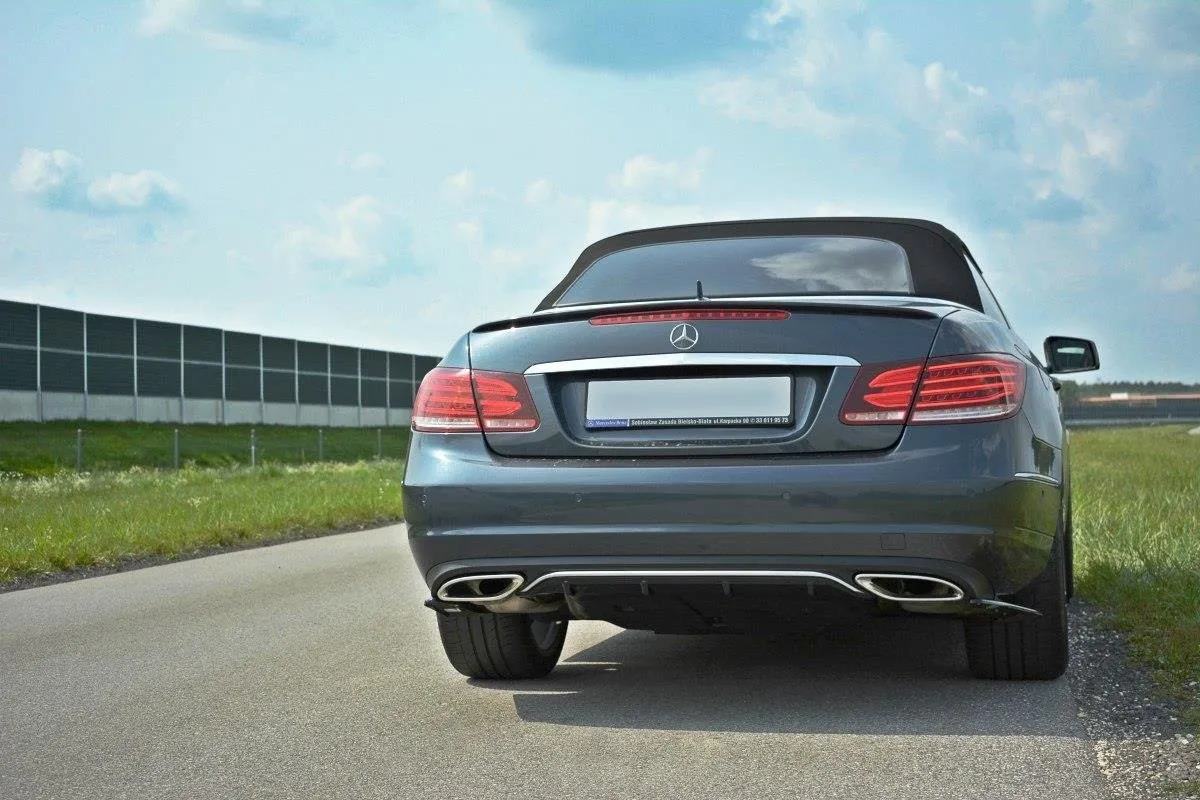 Diffuser Mercedes-Benz E (W212 / S212) facelift 2011 - 2017 | Glossy Black Edition