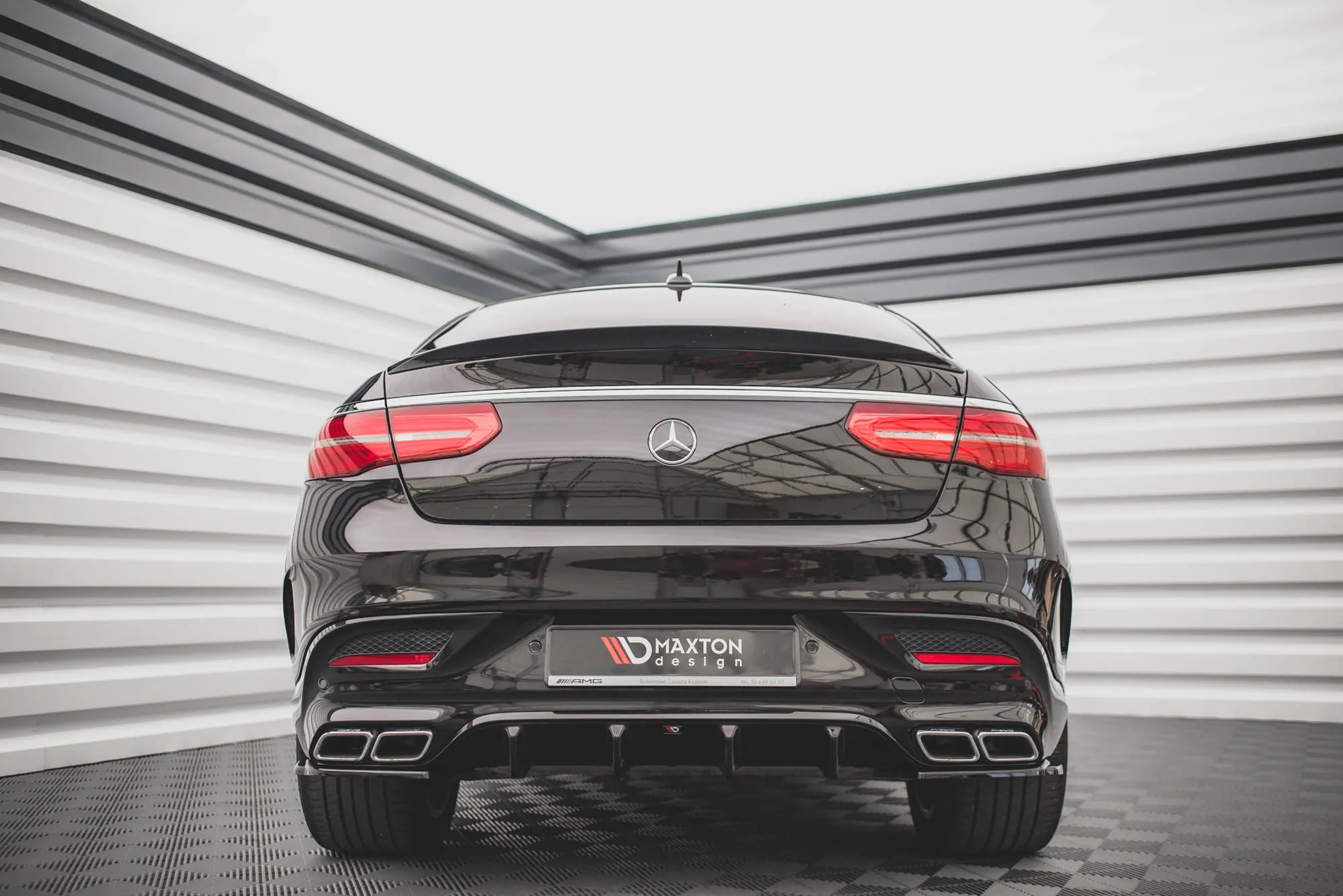 Diffuser Mercedes-Benz Gle Coupe I 63 AMG (C292) 2015-2019 | Glossy Black Edition – bilde 5