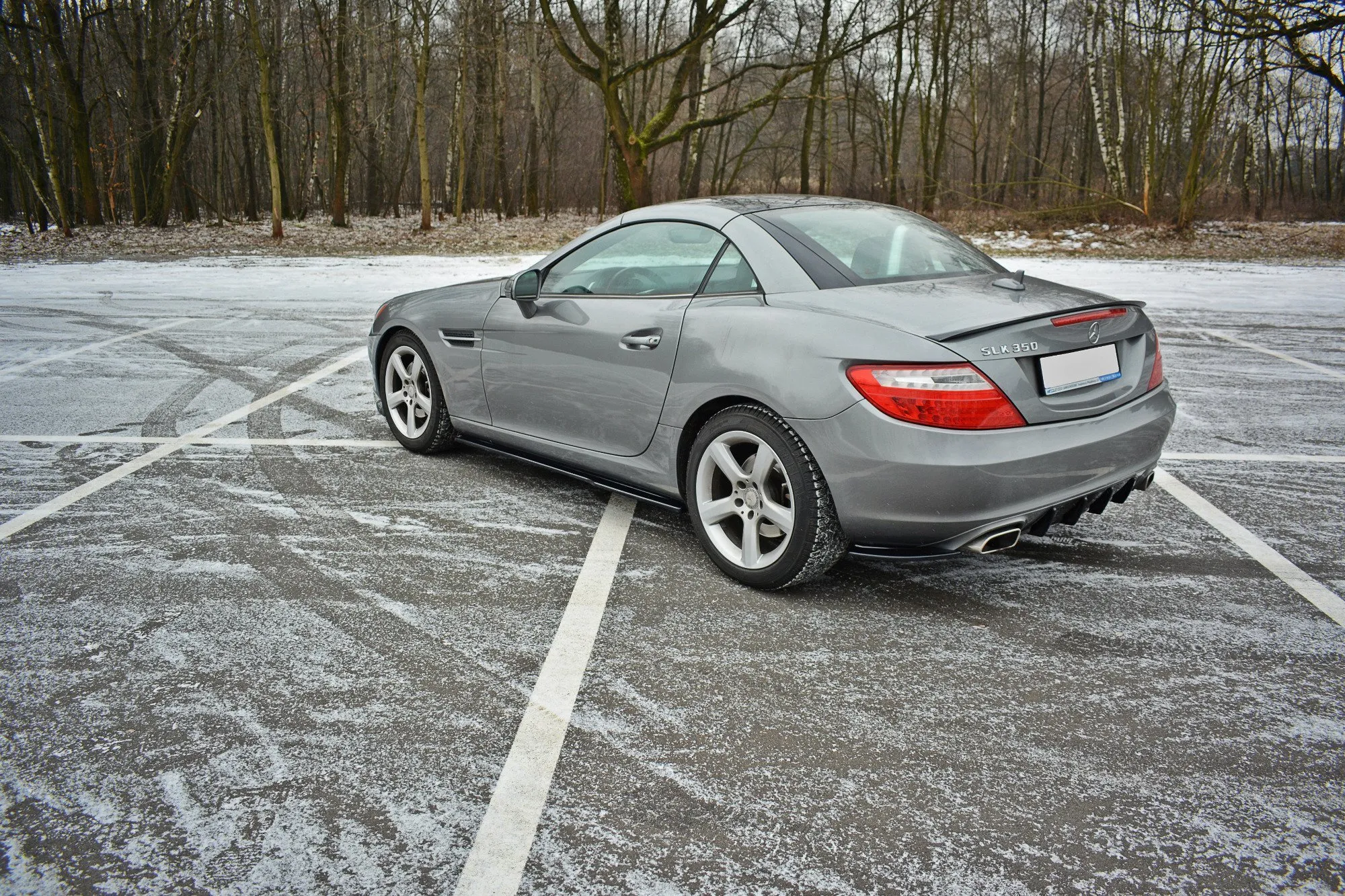 Diffuser Mercedes-benz Slk (R172) 2011-2015 | Glossy Black Edition – bilde 3