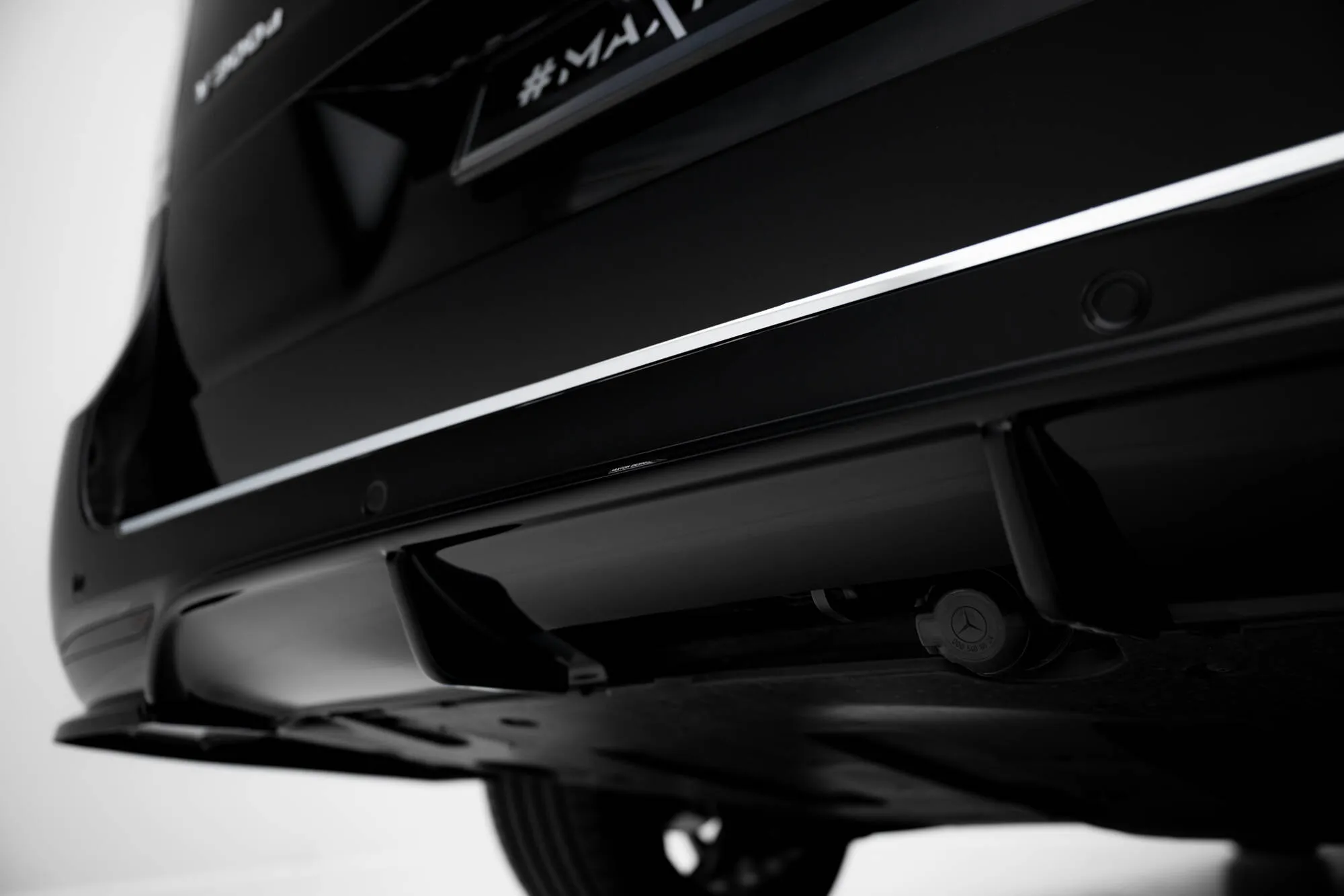 Diffuser Mercedes-Benz V-Class (W447) AMG Line Facelift 2019 - 2024 | Glossy Black Edition – bilde 6