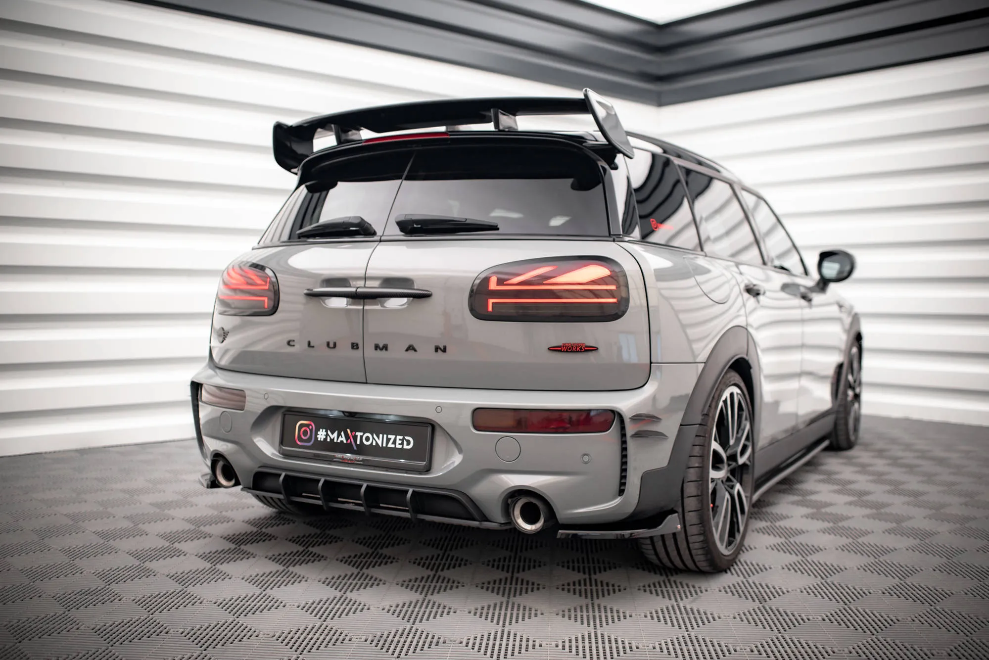 Diffuser Mini Clubman (F54) 2015-2019 | Street Pro Black Edition