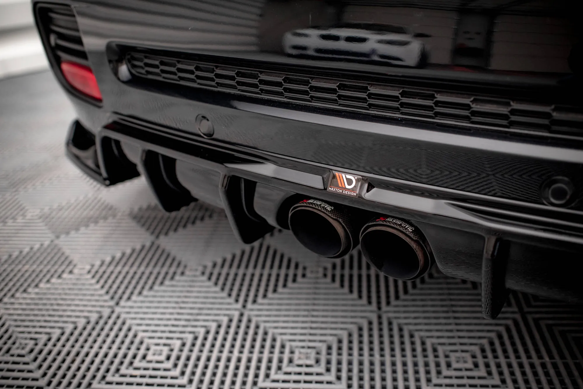 Diffuser Mini Cooper II R56 (John Cooper Works) 2006-2010 | Glossy Black Edition – bilde 4