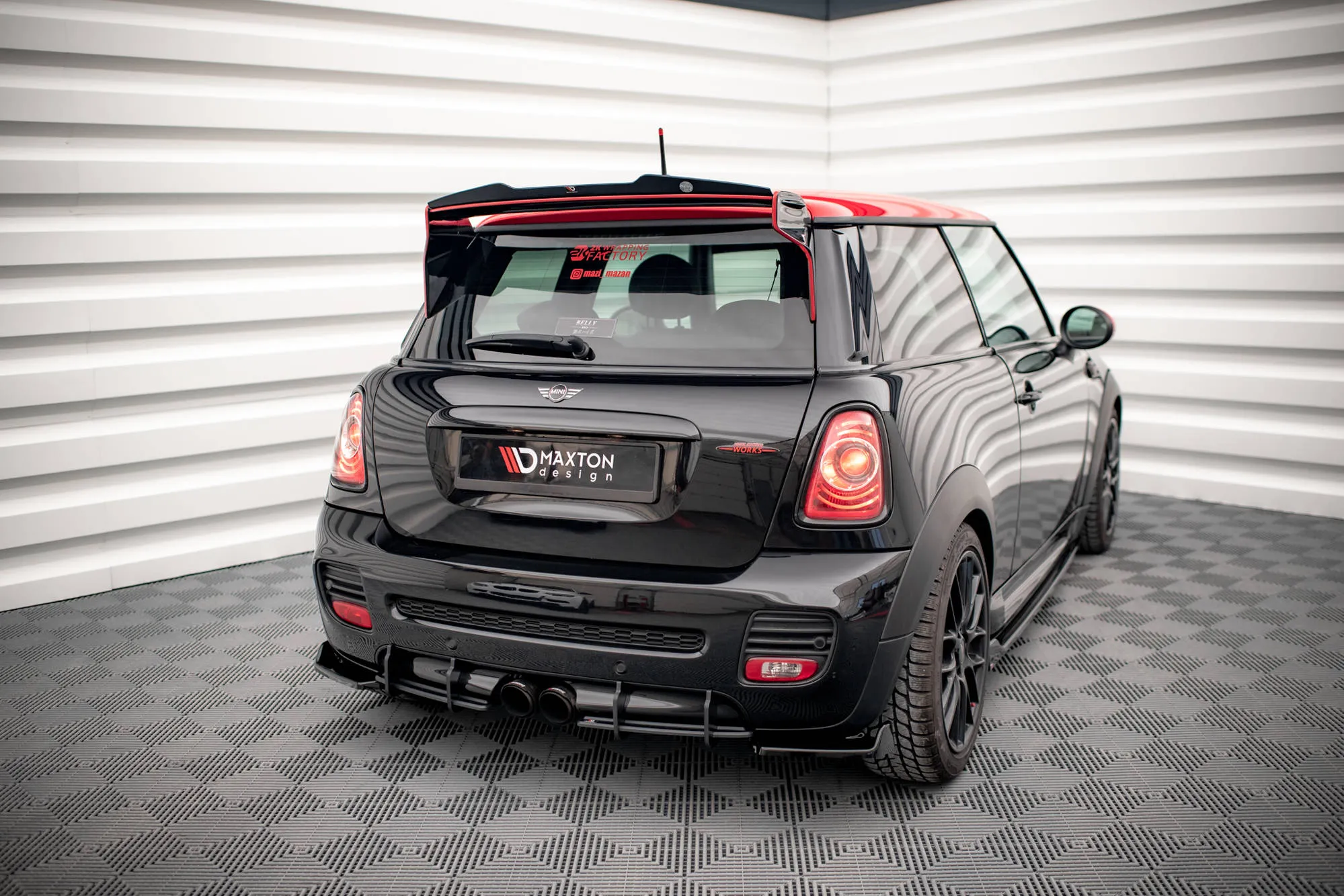Diffuser Mini Cooper (R56) 2006 - 2010 | Street Pro Black Edition