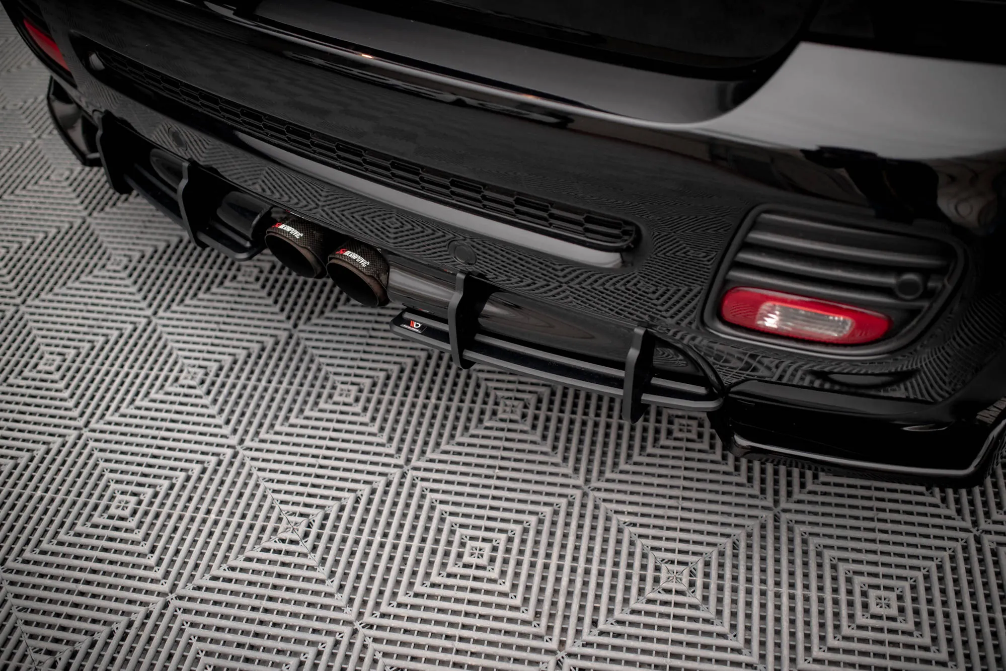 Diffuser Mini Cooper (R56) 2006 - 2010 | Street Pro Black Edition – bilde 2