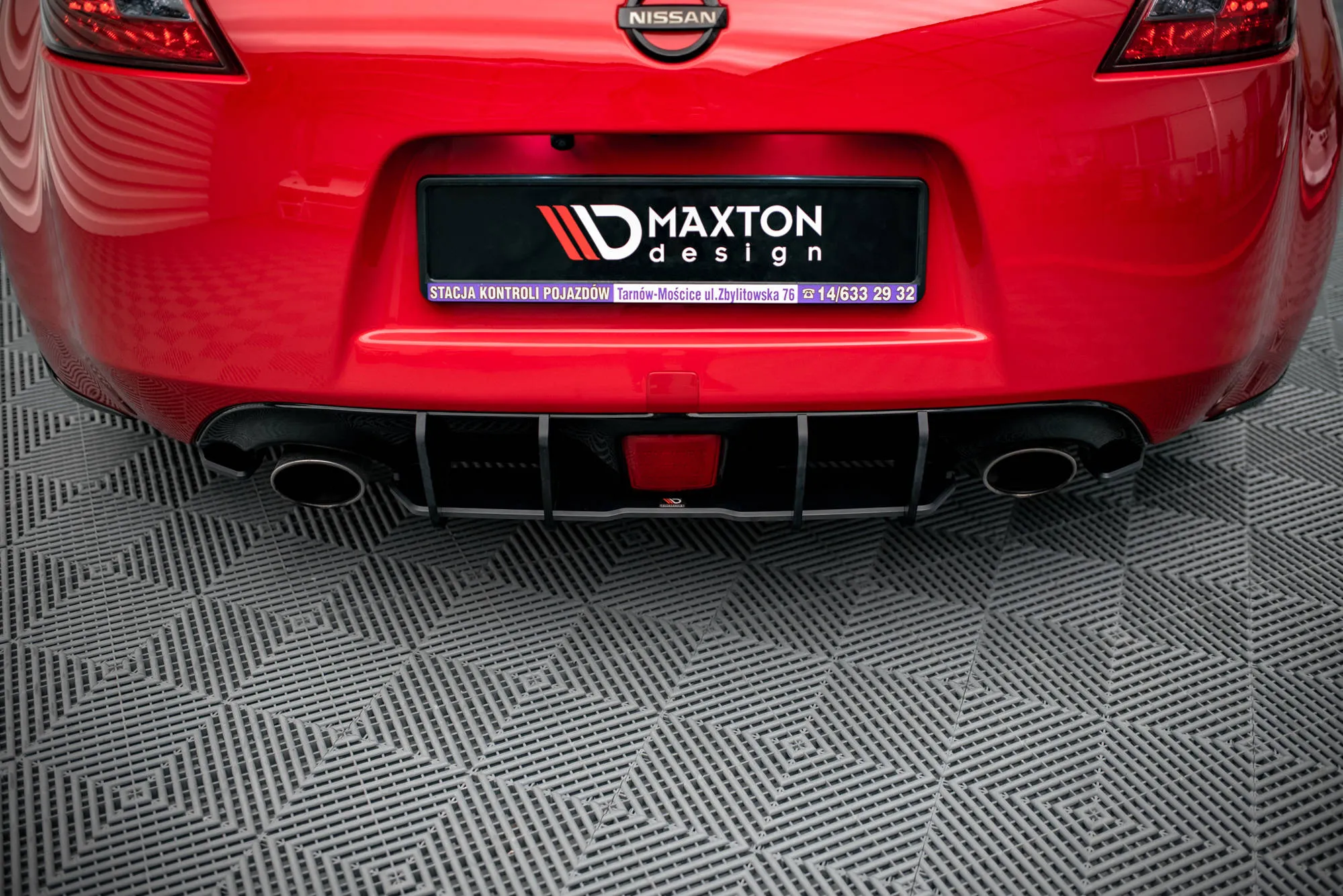 Diffuser Nissan 370Z Facelift 2009-2020 | Street Pro Black Edition
