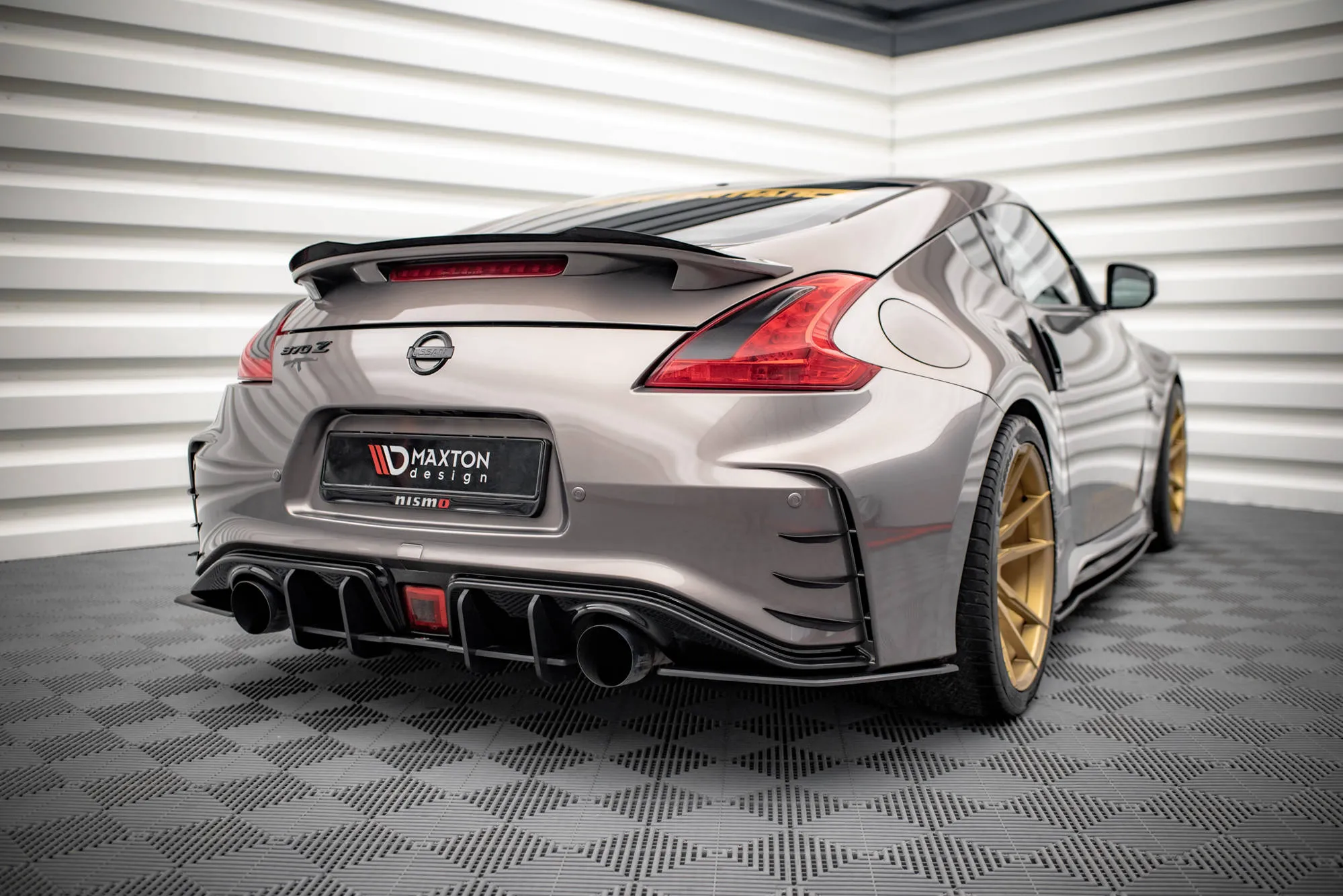Diffuser Nissan 370Z Nismo Facelift | Street Pro Black Edition – bilde 3