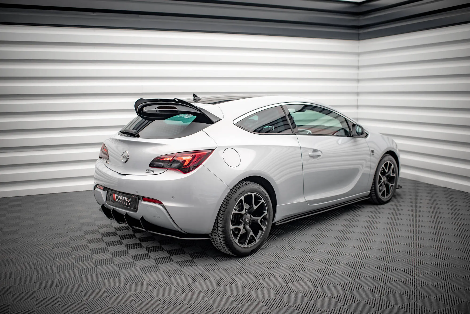 Diffuser Opel Astra Gtc OPC-Line J 2011-2018 | Street Pro Black Edition – bilde 6