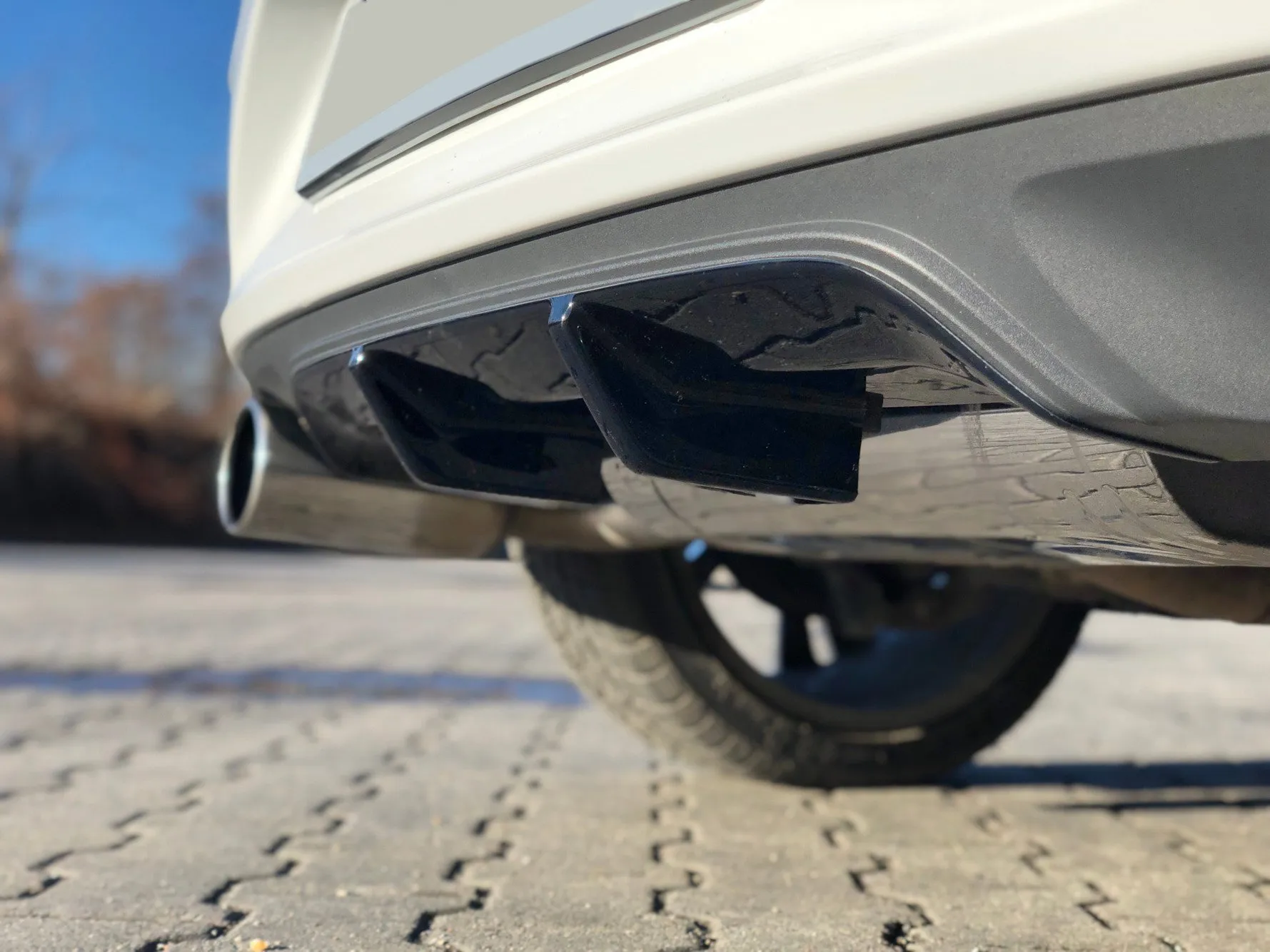 Diffuser Opel Astra K Opc-line 2015 - 2019 | Glossy Black Edition – bilde 4