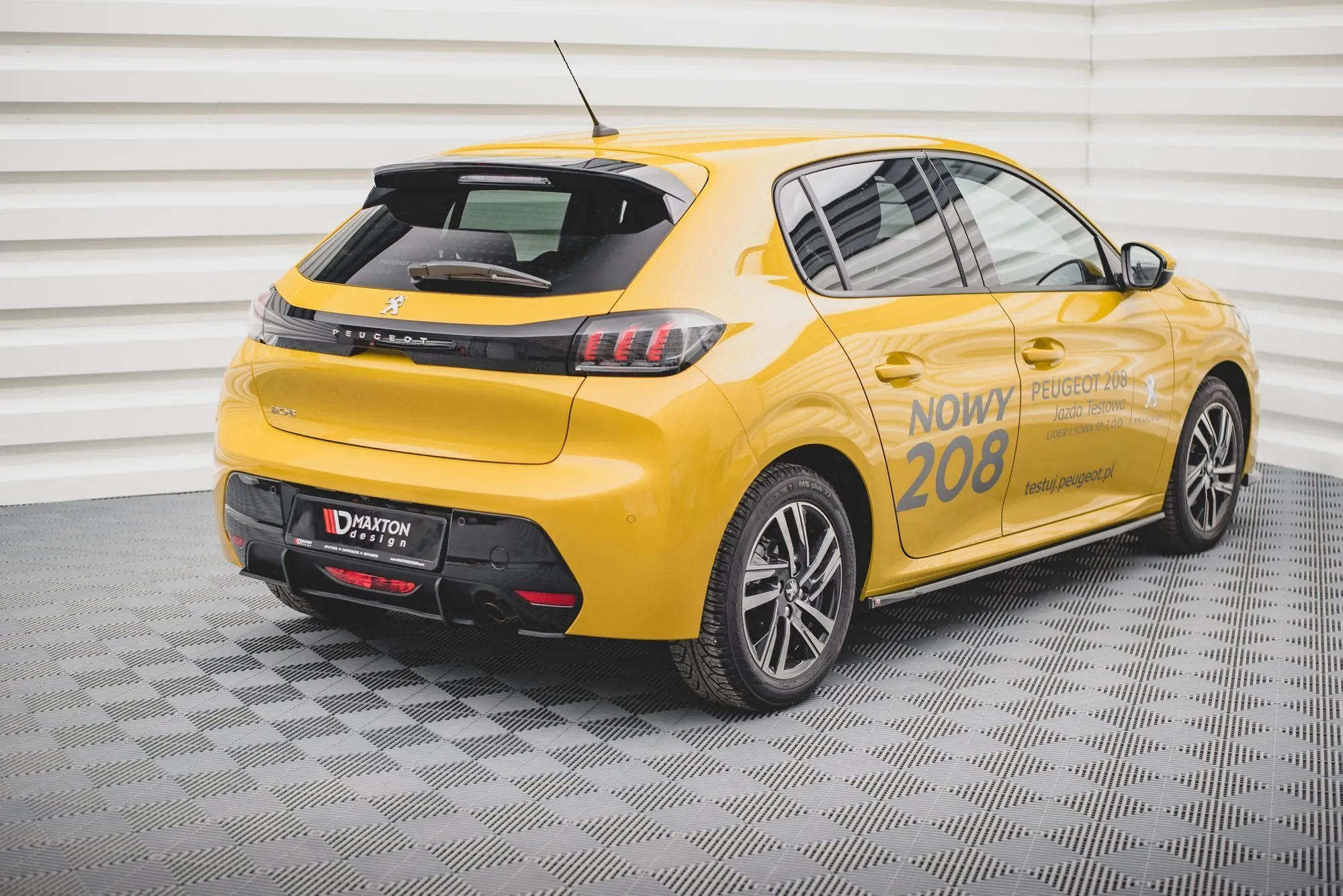 Diffuser Peugeot 208 II 2019 -> | Street Pro Black Edition – bilde 2