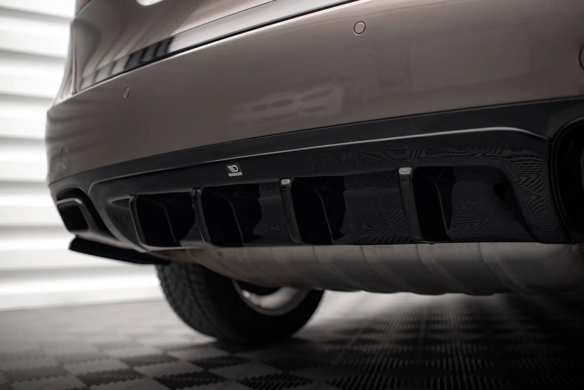 Diffuser Porsche Cayenne II (92A) 2010 - 2014