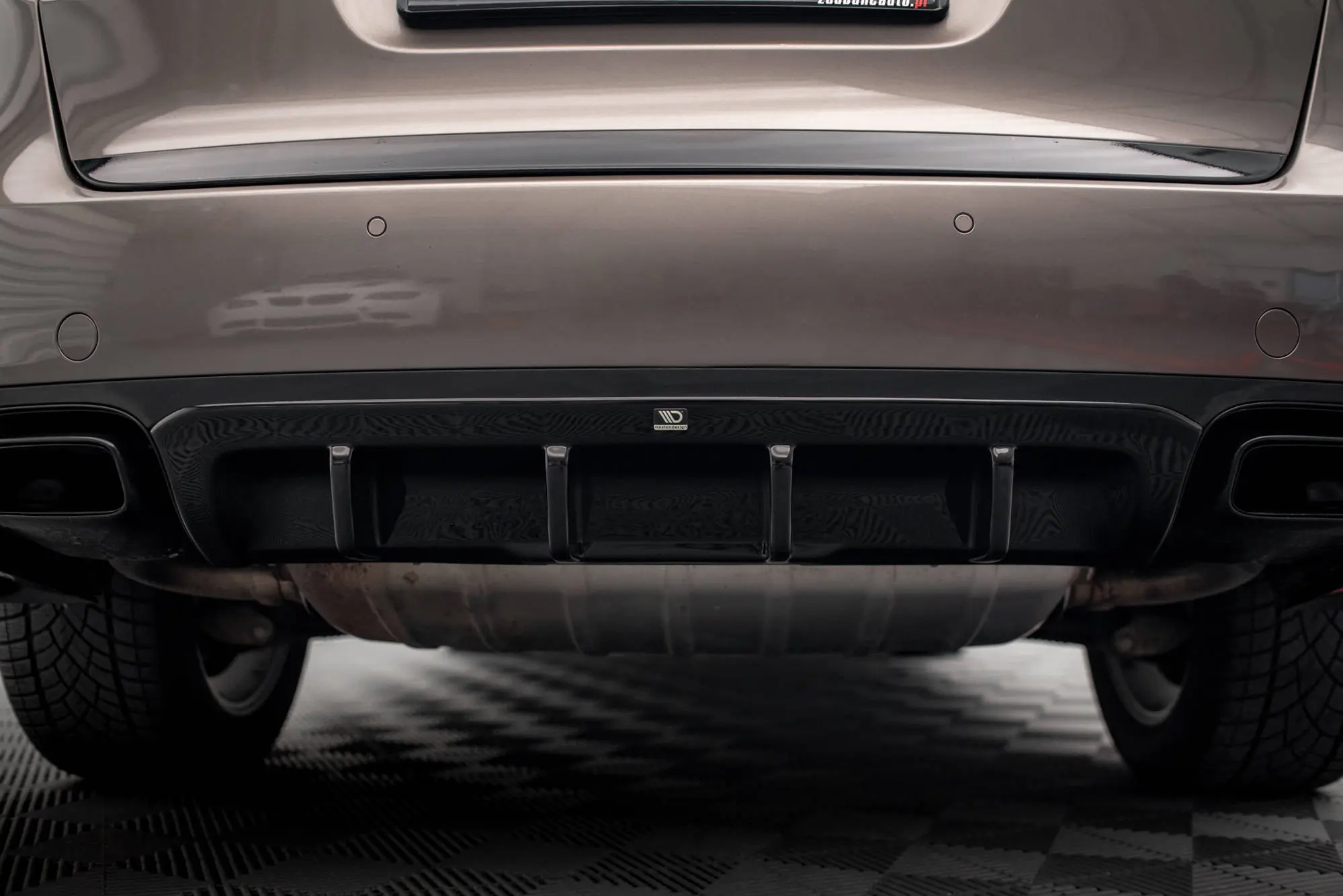 Diffuser Porsche Cayenne II (92A) 2010 - 2014 – bilde 2