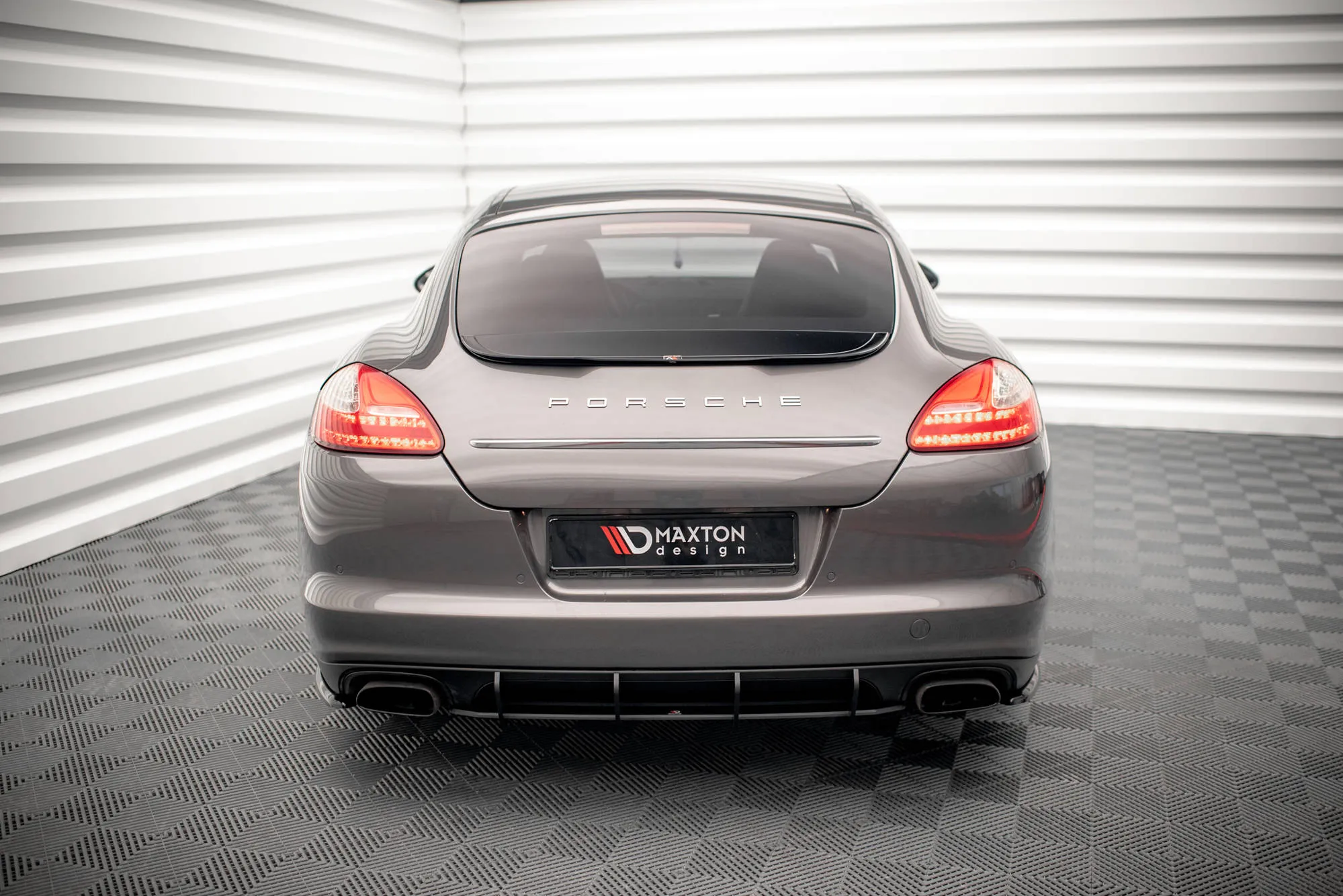 Diffuser Porsche Panamera 970 2009-2013 | Street Pro Black Edition – bilde 4
