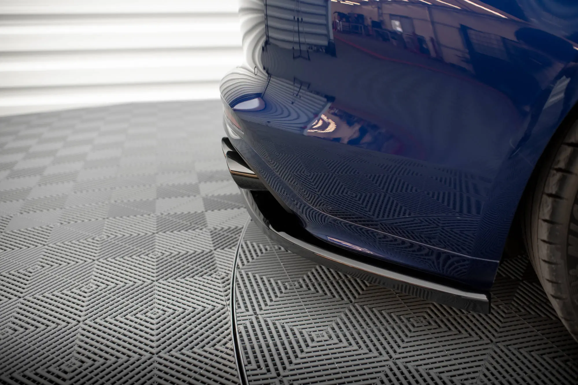 Diffuser Porsche Panamera E-Hybrid (971) Facelift 2020 - 2023 | Glossy Black Edition – bilde 3