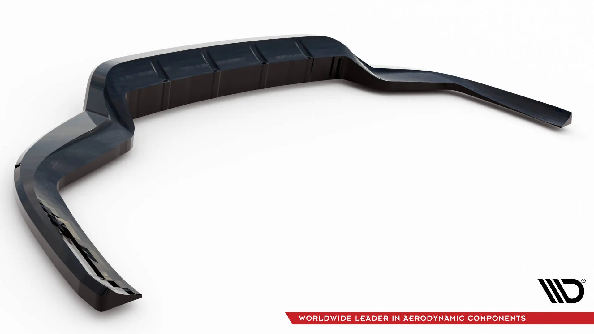 Diffuser Porsche Panamera E-Hybrid (971) Facelift 2020 - 2023 | Glossy Black Edition – bilde 7