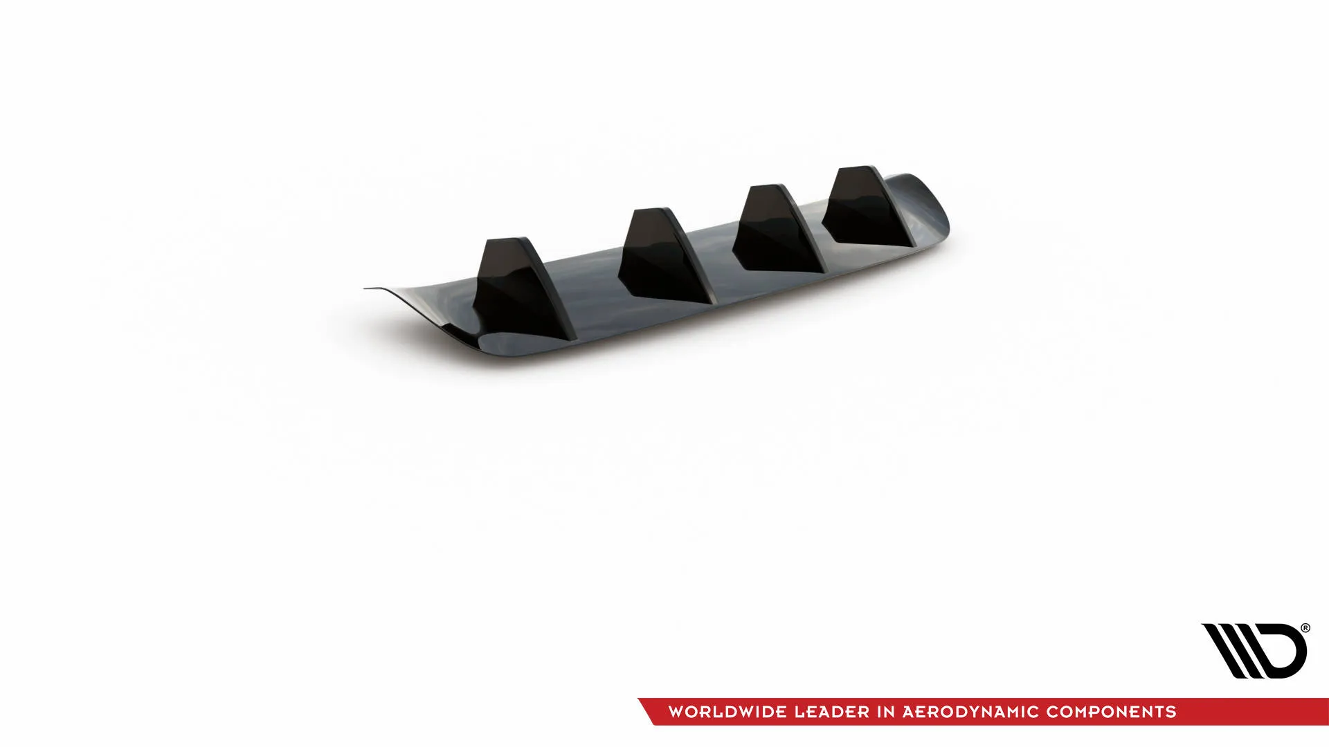 Diffuser Porsche Panamera I (970) 2009-2013 / Panamera Diesel I (970) 2011-2013 | Glossy Black Edition – bilde 7