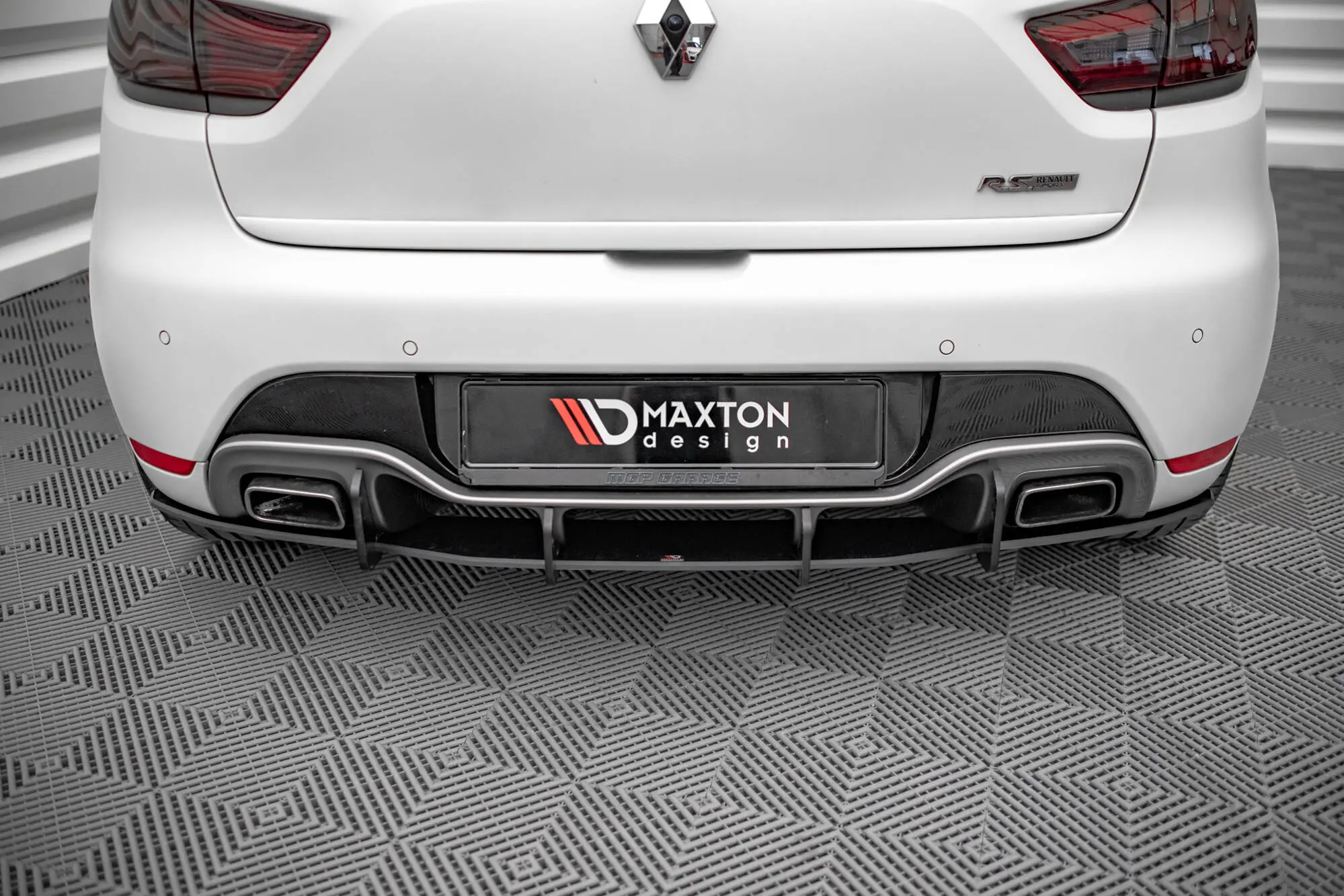 Diffuser Renault Clio RS mk4 2013 - 2019 | Street Pro Black Edition