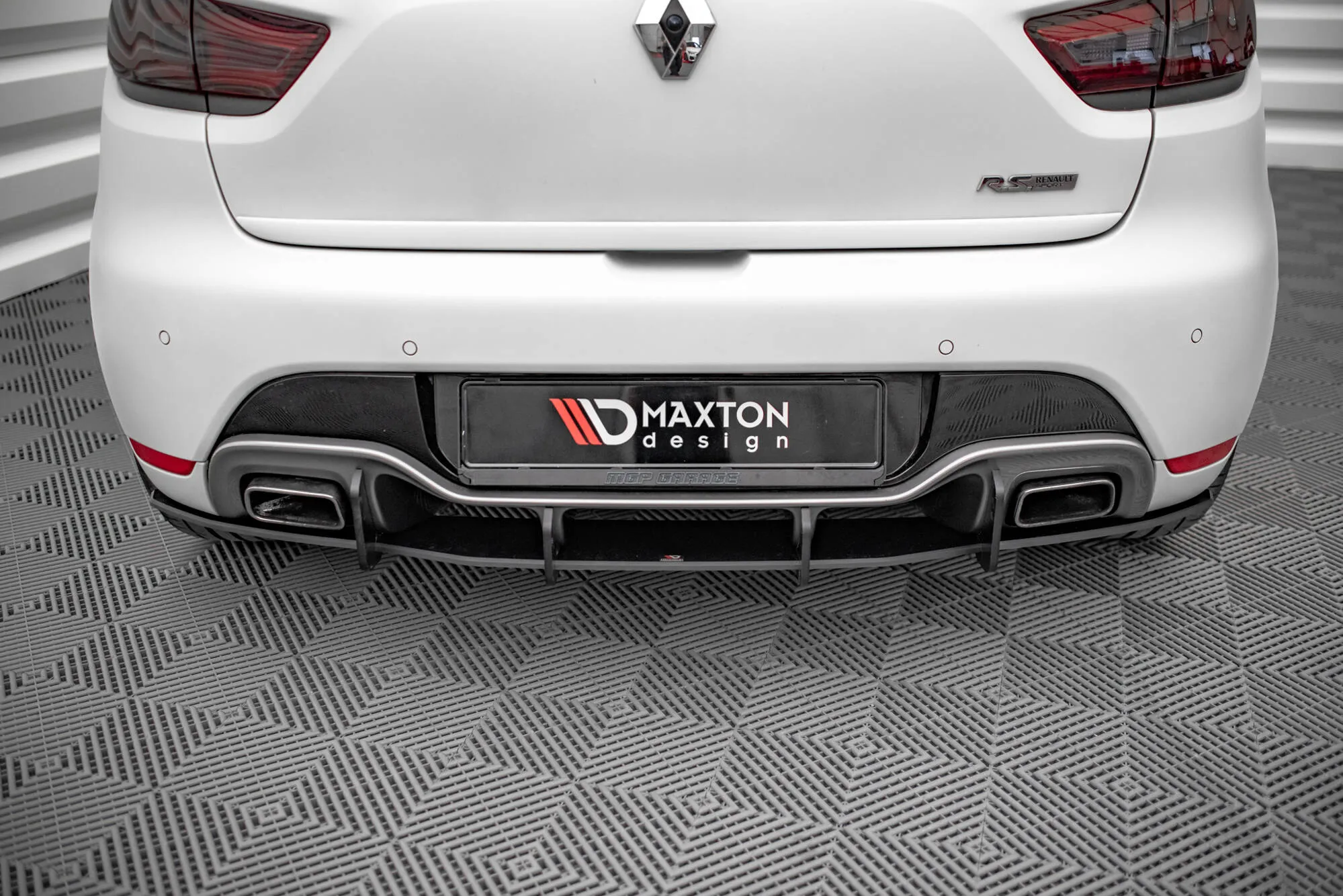 Diffuser Renault Clio RS mk4 2013 - 2019 | Street Pro Black Edition